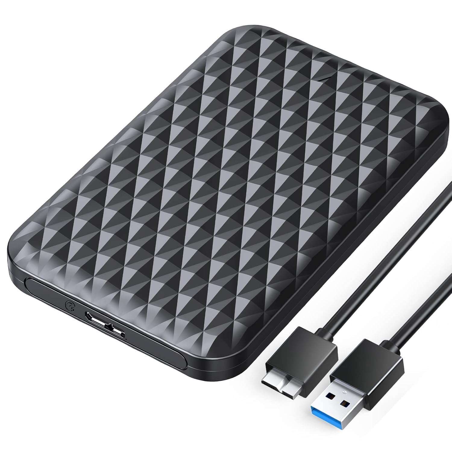 250GB Portable External Hard Disk - USB 3.0 HDD for Windows, Mac, and Linux - High-Speed Data Transfer, Compact and Durable - Plug and Play Backup Storage.(250 GB)
