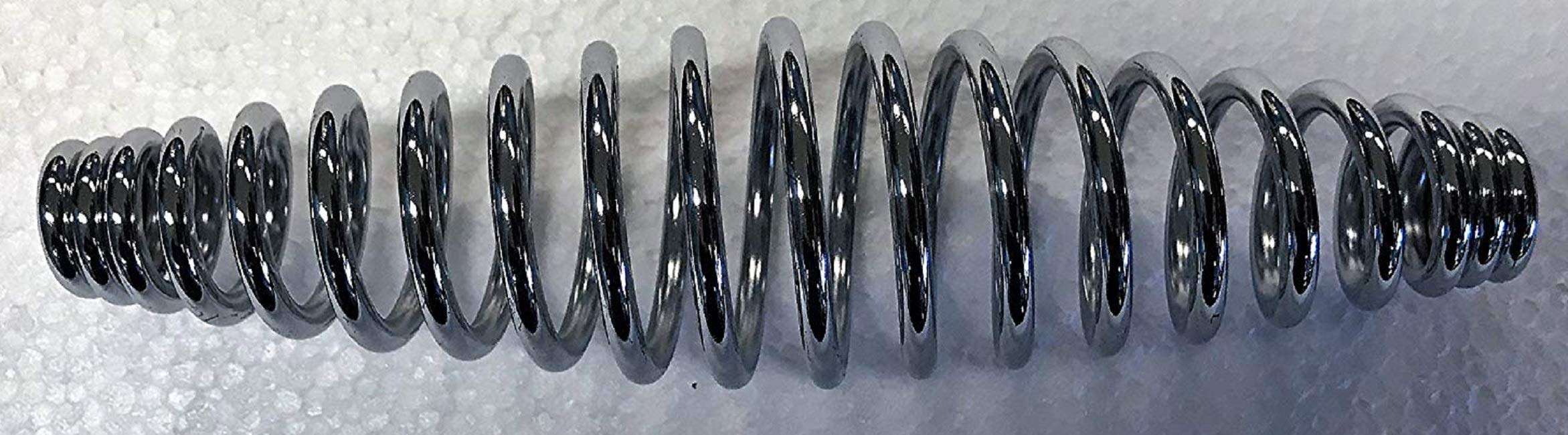 RCK Sales BBQ Grills Smokers & Wood Burning Stove 1/2" Polished Chrome Spring Cool Touch Handle 6.75" 1