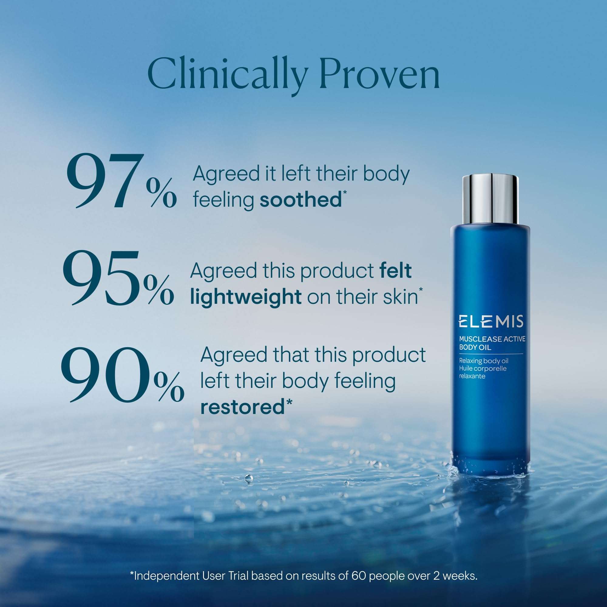 ELEMIS Active Body Concentrate Musclease 100ml, Revitalizing Massage Oil for Tired, Aching Muscles 3