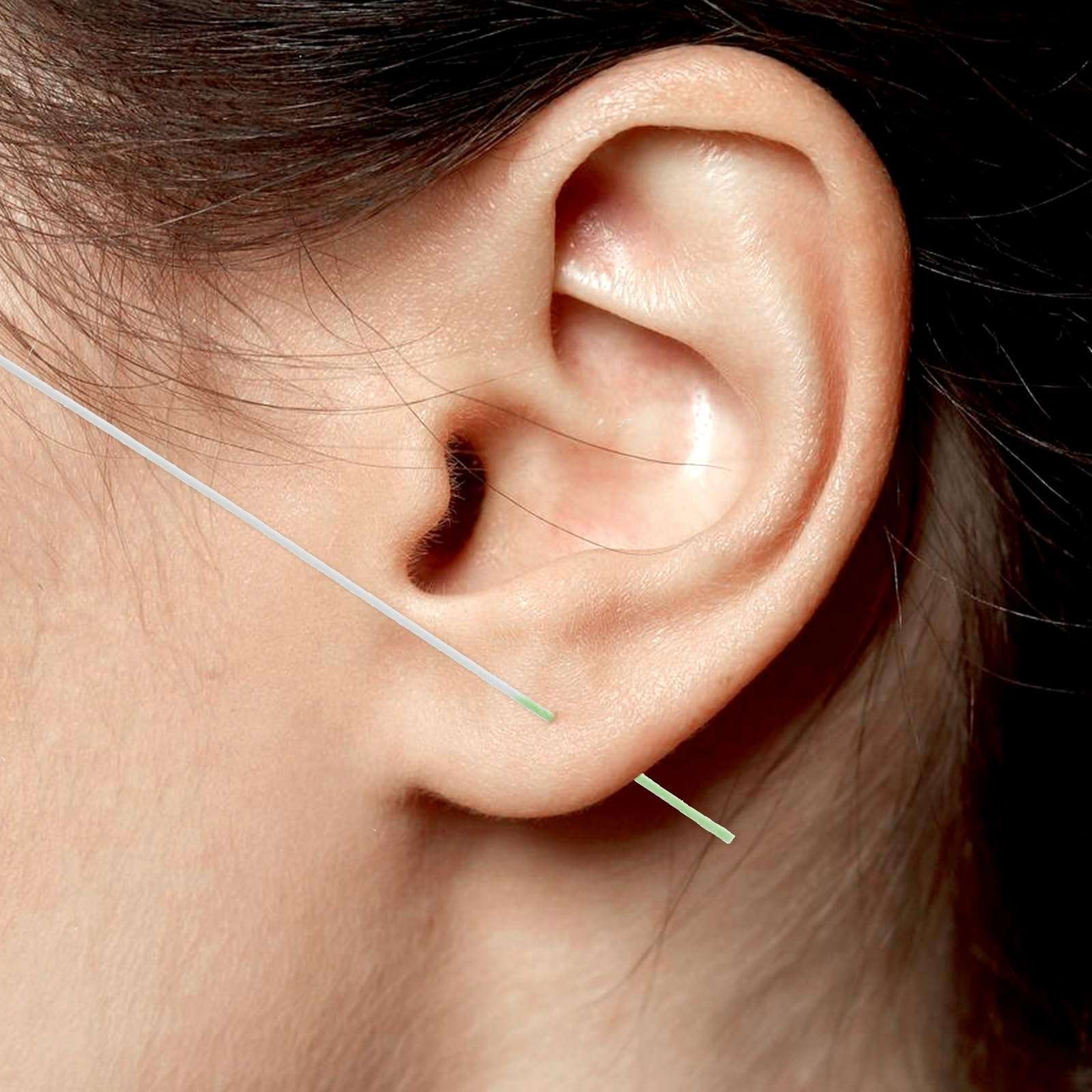 Ear Hole Cleaner, 180PCS Ear Piercing Cleaner Floss Earring Hole Cleaners Nose Ring Cleaners Pierced Floss Ears Piercing Care Cleaning Tool for Girl Women Men 5