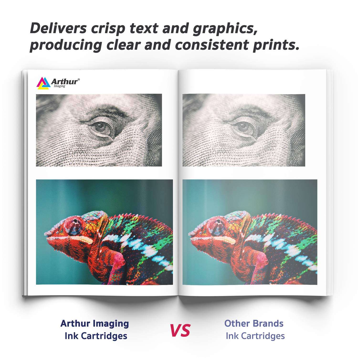 Arthur Imaging Compatible Canon Ink cartridges 280 and 281 Replacement PGI-280XXL CLI-281XXL PGI 280 XXL CLI 281 XXL PIXMA TR7520 TR8520 TS6120 TS6220 TS8220 TS9120 TS9520 TS9521C Printer (10 Pack) 3