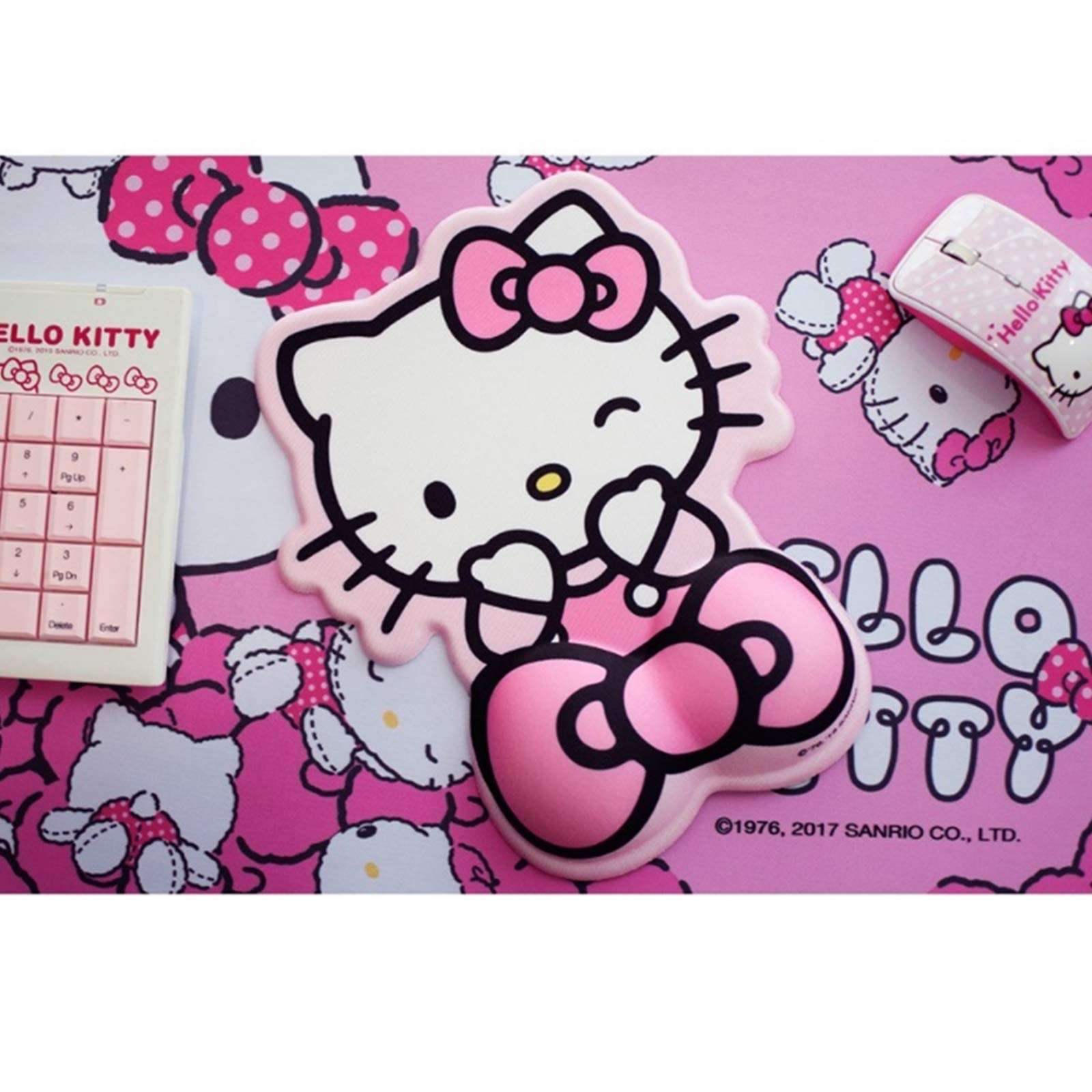 Hello Kitty Gel Computer Mouse Pad with Wrist Support Rest HK-WPMP (Wink Kitty) 2