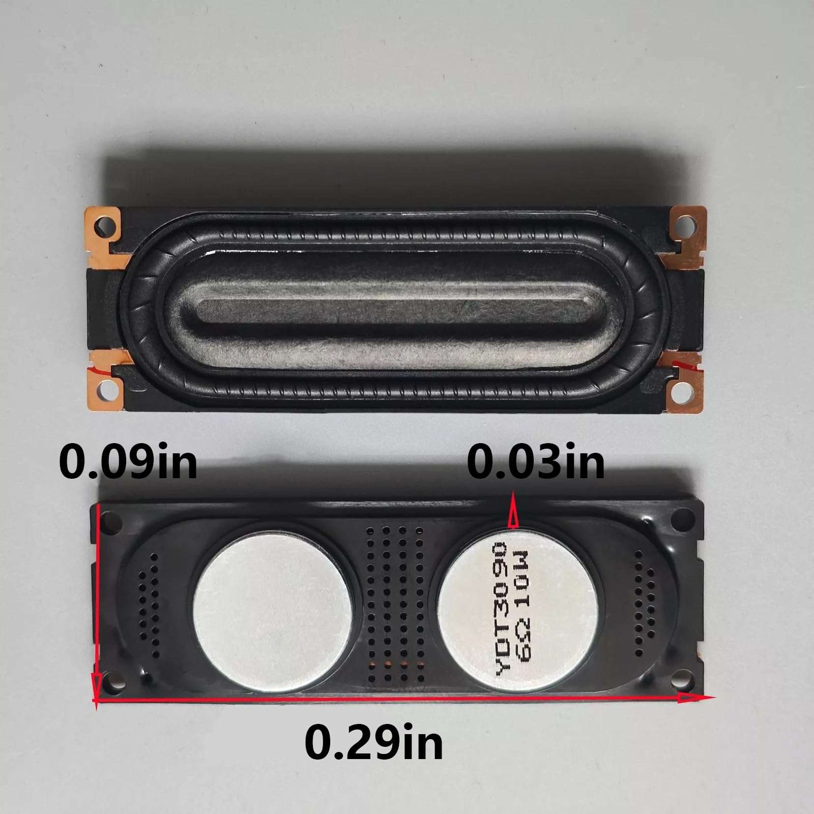 1 Pair TV Speakers Replacement Parts BN96-11608A/Bn96-11609A/BN96-12941A is Only Compatible with Samsung TV 32" 46" 55" B6000V B7000W B8000X 5