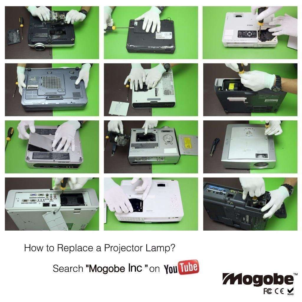 for NP27LP Compatible Projector Lamp with Housing for NEC M282X M282XS NP-M282XS by Mogobe 4