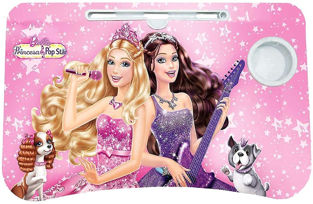 Foldable Bed Study Table Portable Multifunction Laptop Table Lap-Desk for Children Bed Table Work Office Home with Cup Holder Bed Study Table (Multi Color)-F 2