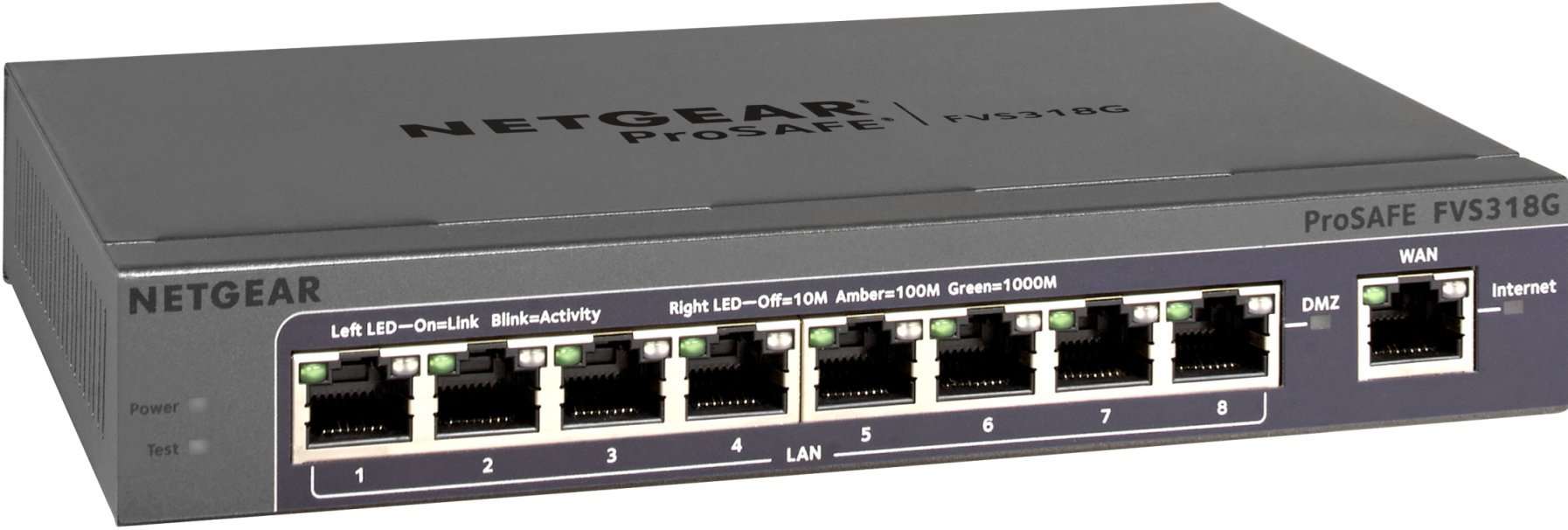 Netgear FVS318G ProSafe 8 Port Gigabit VPN Firewall 1