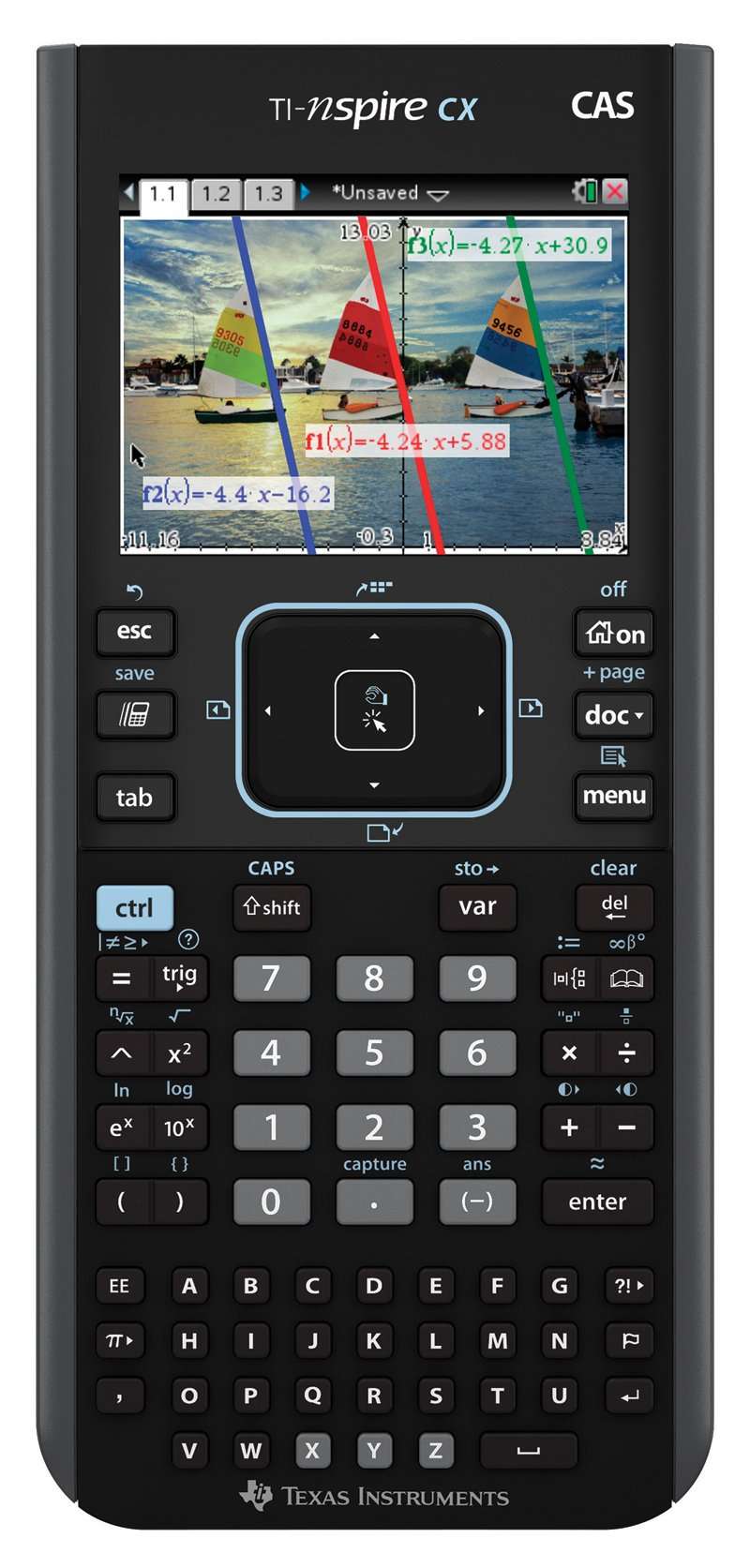 Texas Instruments Nspire CX CAS Graphing Calculator 1