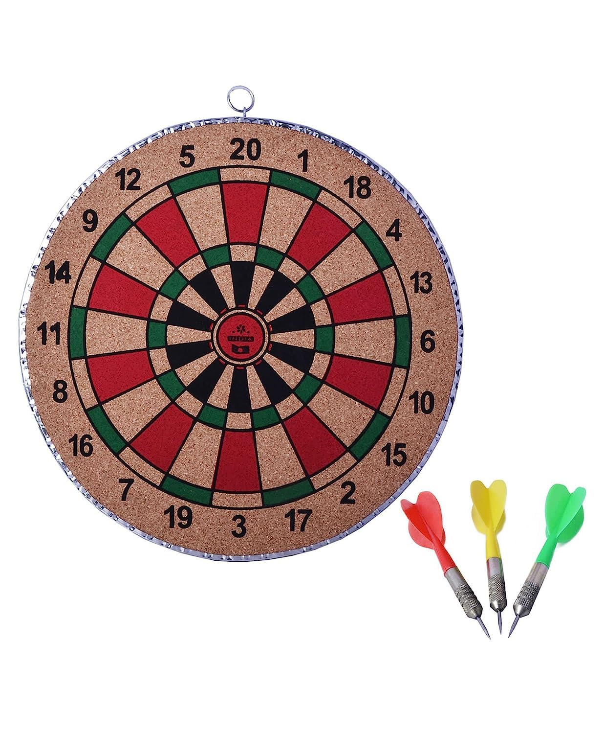 Arrowmax Wooden Dartboard for Kids and Adult (16inch)