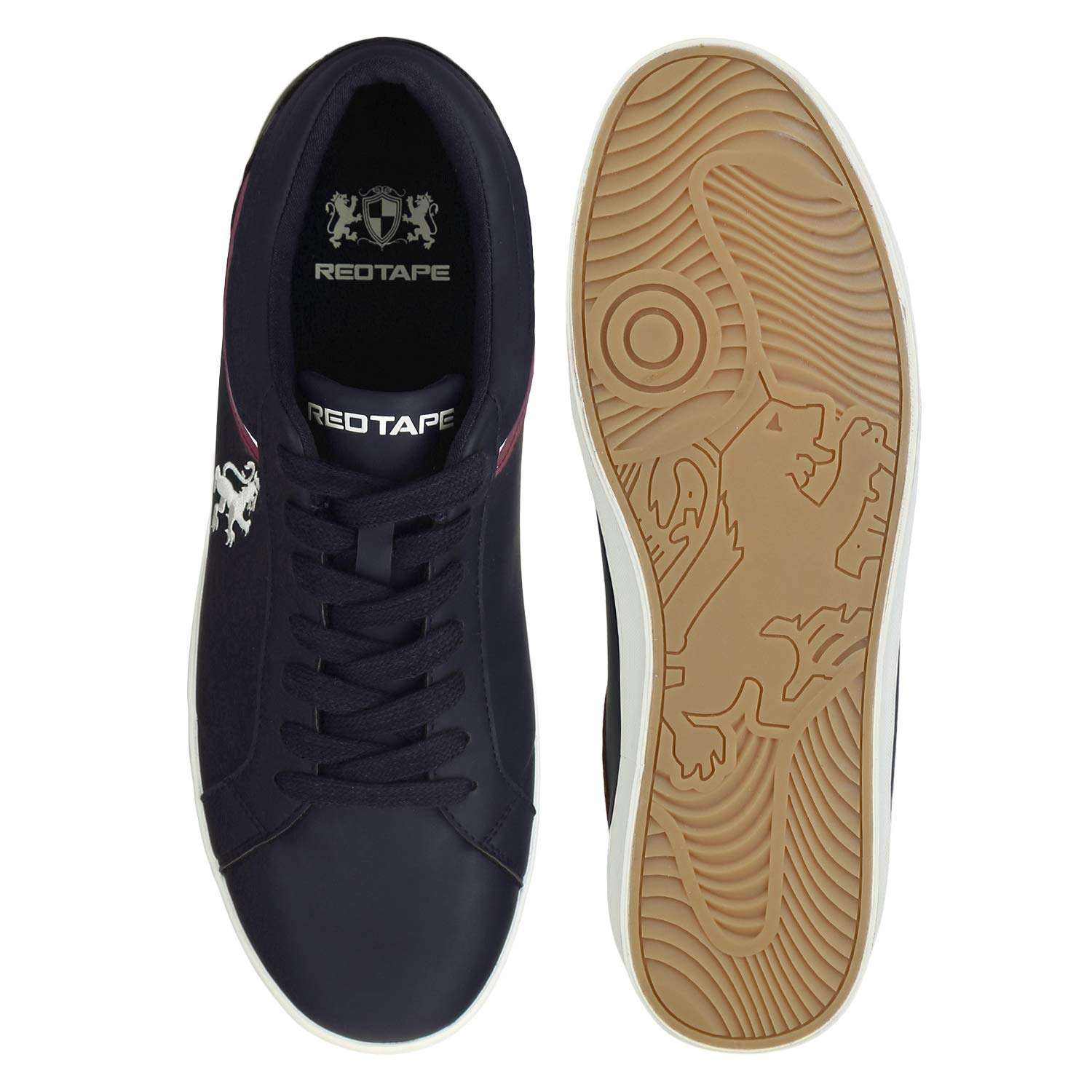 Red Tape Men's Navy Sneakers-6 5