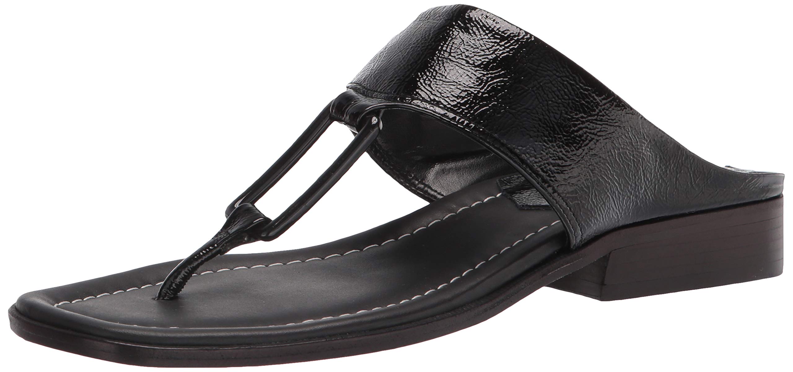 Donald Pliner Women's Heeled Sandal, Black, 7