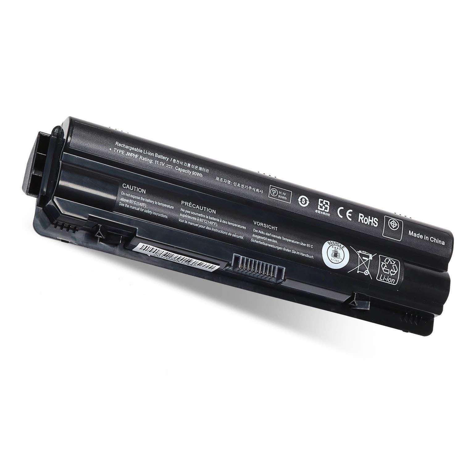 New XPS R795x L702x L502x L501x Laptop Battery for Dell XPS 17 L701x XPS 14 L401X, Laptops Compatible P/N:312-1123 312-1127 453-10186 J70W7 JWPHF R795X WHXY3 [11.1V 90WH]-12 Months 1