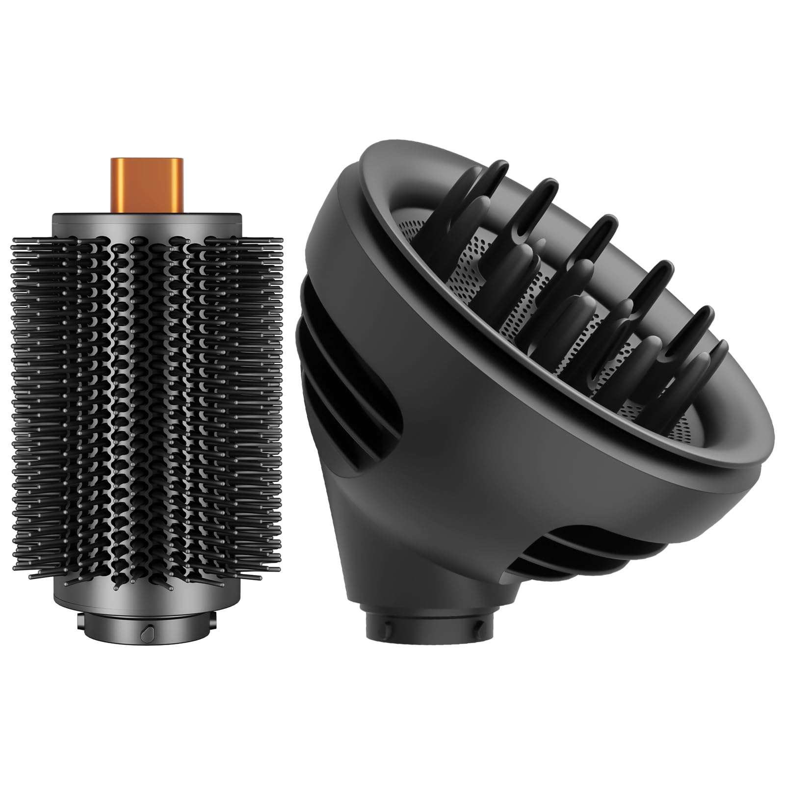 YTCHYYSK Upgraded Large Round Volumizing Brush Attachment and Wave Curl Diffuser Attachment for Dyson Airwrap HS01 HS05 HS08 Accessories 1
