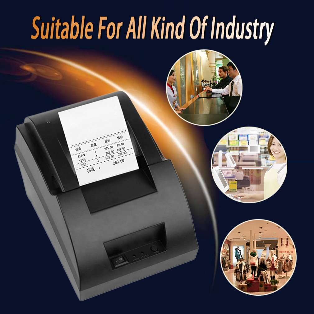Xiangtat Thermal Printer 58mm USB Port POS Receipt Printer 5890C for Cash Registers at The Supermarket high Speed Eletronic Hot 2