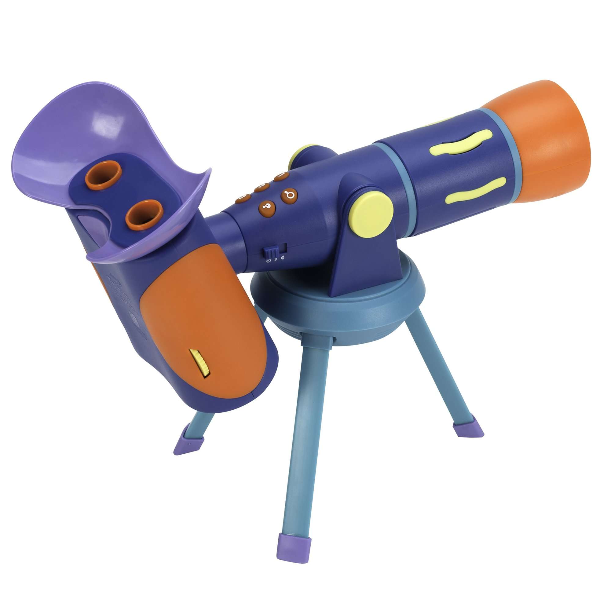 Educational Insights GeoSafari Jr. Talking Telescope (English & Asian Audio Version) - Telescope for Kids, STEM Toys, Interactive Learning for Kids Ages 4+, Space Toys for Kids 1