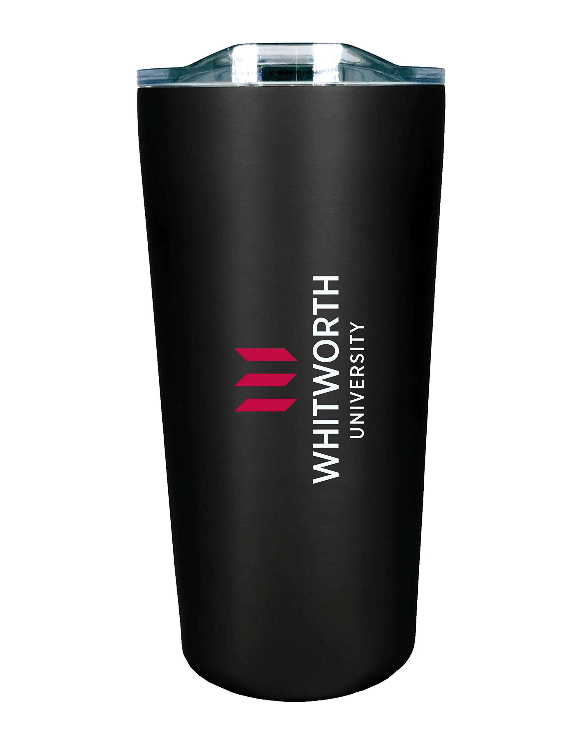 The Fanatic Group Whitworth University Double Walled Soft Touch Tumbler, Design-2 - Black 1