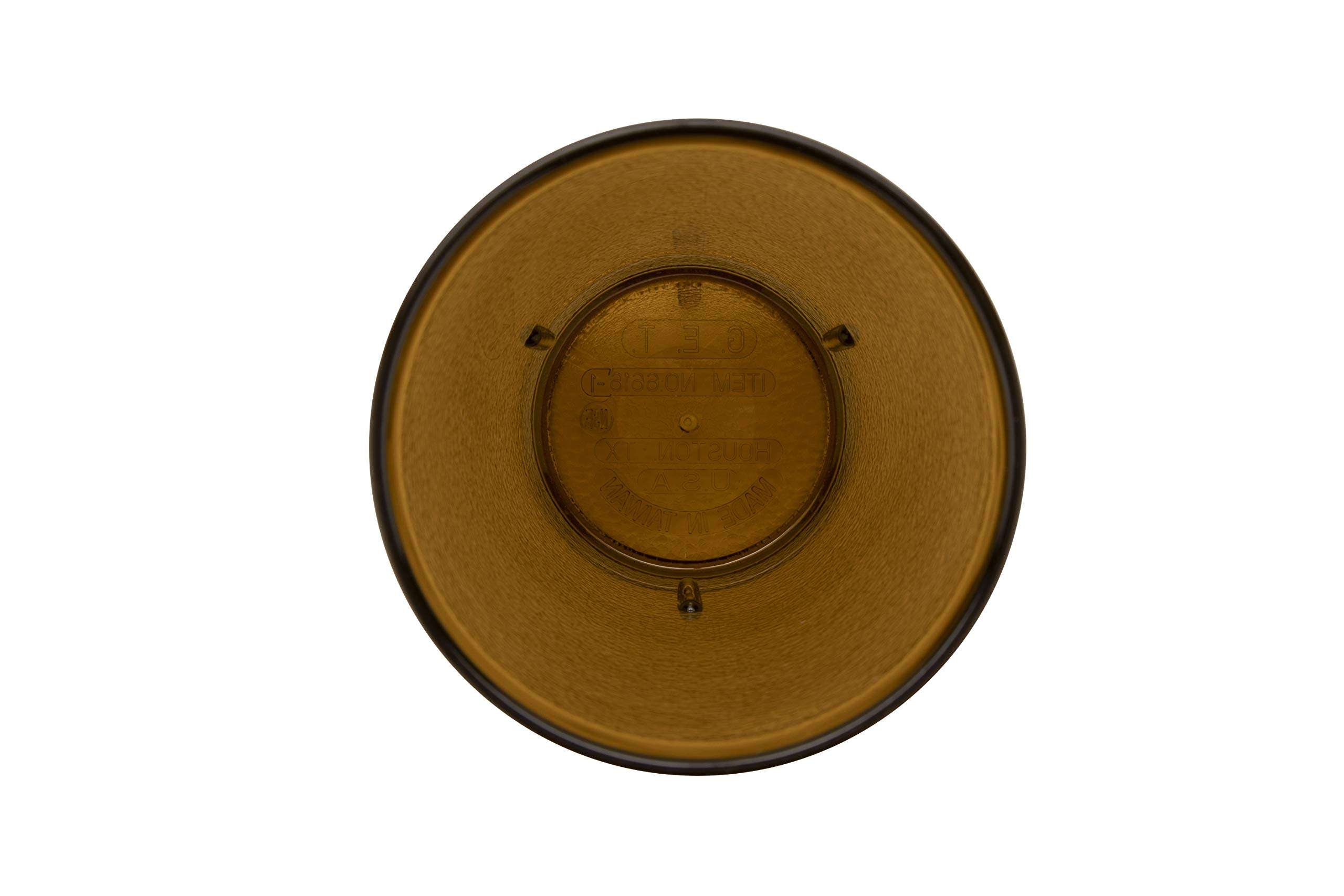 G.E.T. 6632-1-A-EC Heavy-Duty Plastic Restaurant Tumblers, 32 Ounce, Amber (Set of 4) 3