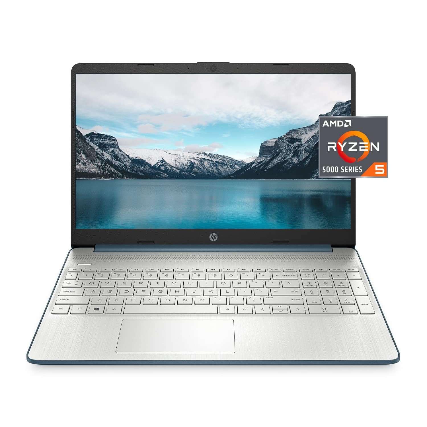 HP 2022 15.6? FHD Busienss Laptop, AMD Ryzen 5 5500U 6 core(Beat i7-1160G7, up to 4GHz), 32GB RAM, 1TB PCIe SSD, AMD Radeon Graphics, WiFi, Windows 11, Blue + Accessories 1