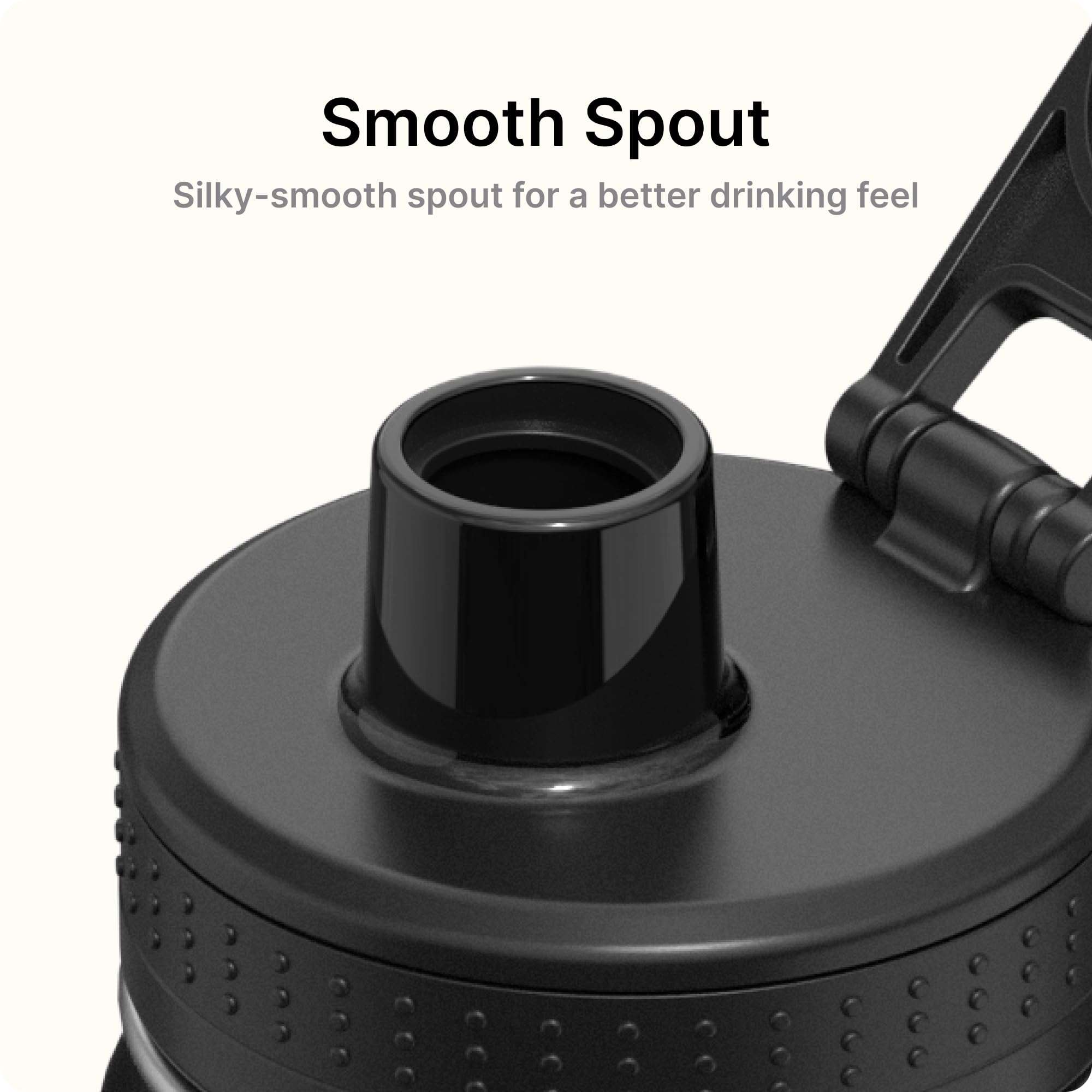 Mollcity Insulated Water Bottle 2 Pack-16 oz Stainless Steel Vacuum Sports Water Bottle Wide Mouth Flask with Leakproof Spout Lid (Navy-Grass Green) 4