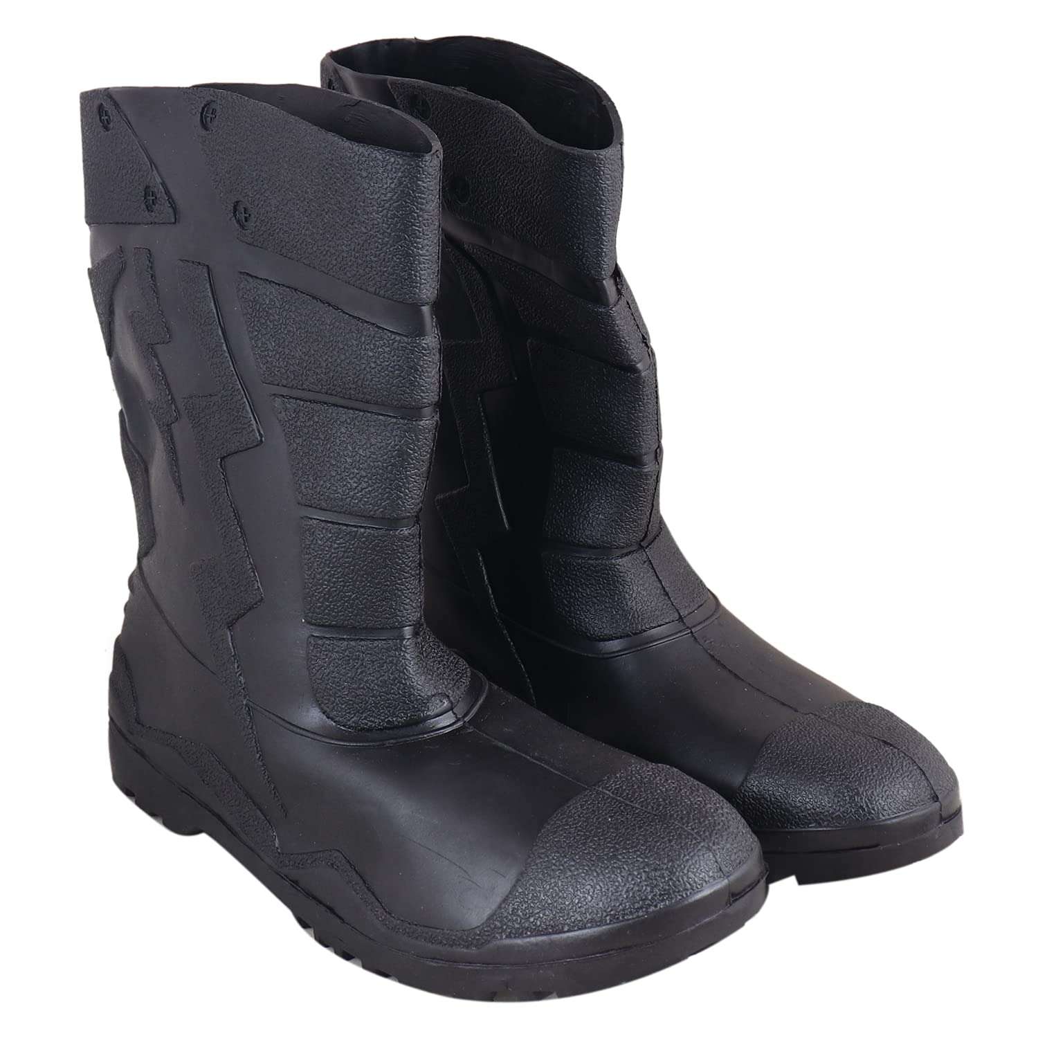 Creations Garg Gum Bhoot Safety Shoes Men's & Boy's (Black) 1