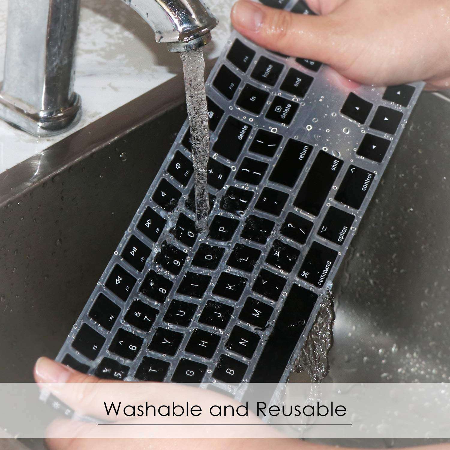 All-inside Ombre Gray Cover for Apple iMac Magic Keyboard with Numeric Keypad MQ052LL/A A1843 US Layout 6