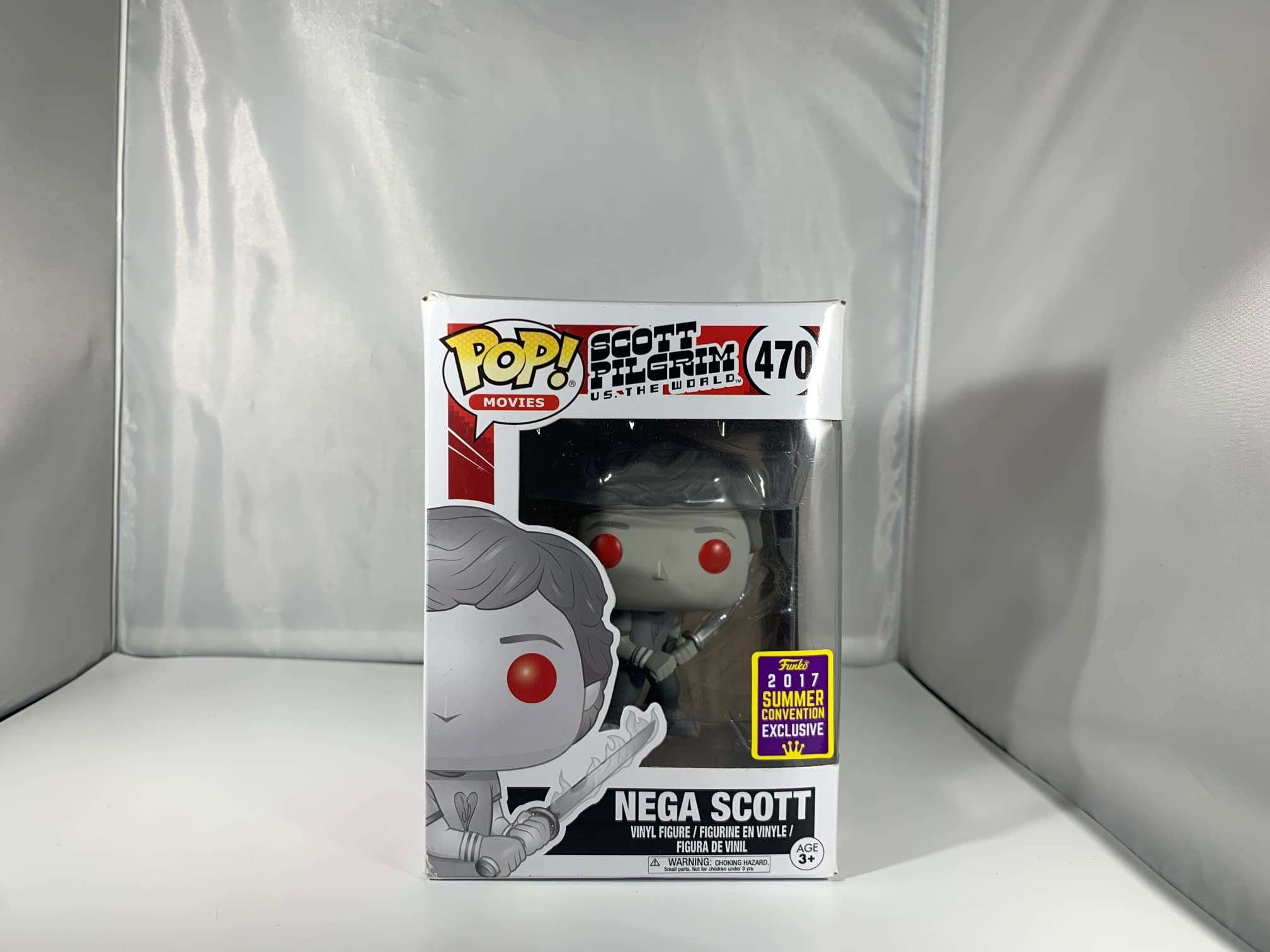 Funko POP! SDCC 2017 Summer Convention Exclusive Scott Pilgrim vs. The World 470 - Nega Scott Vinyl Figure 1