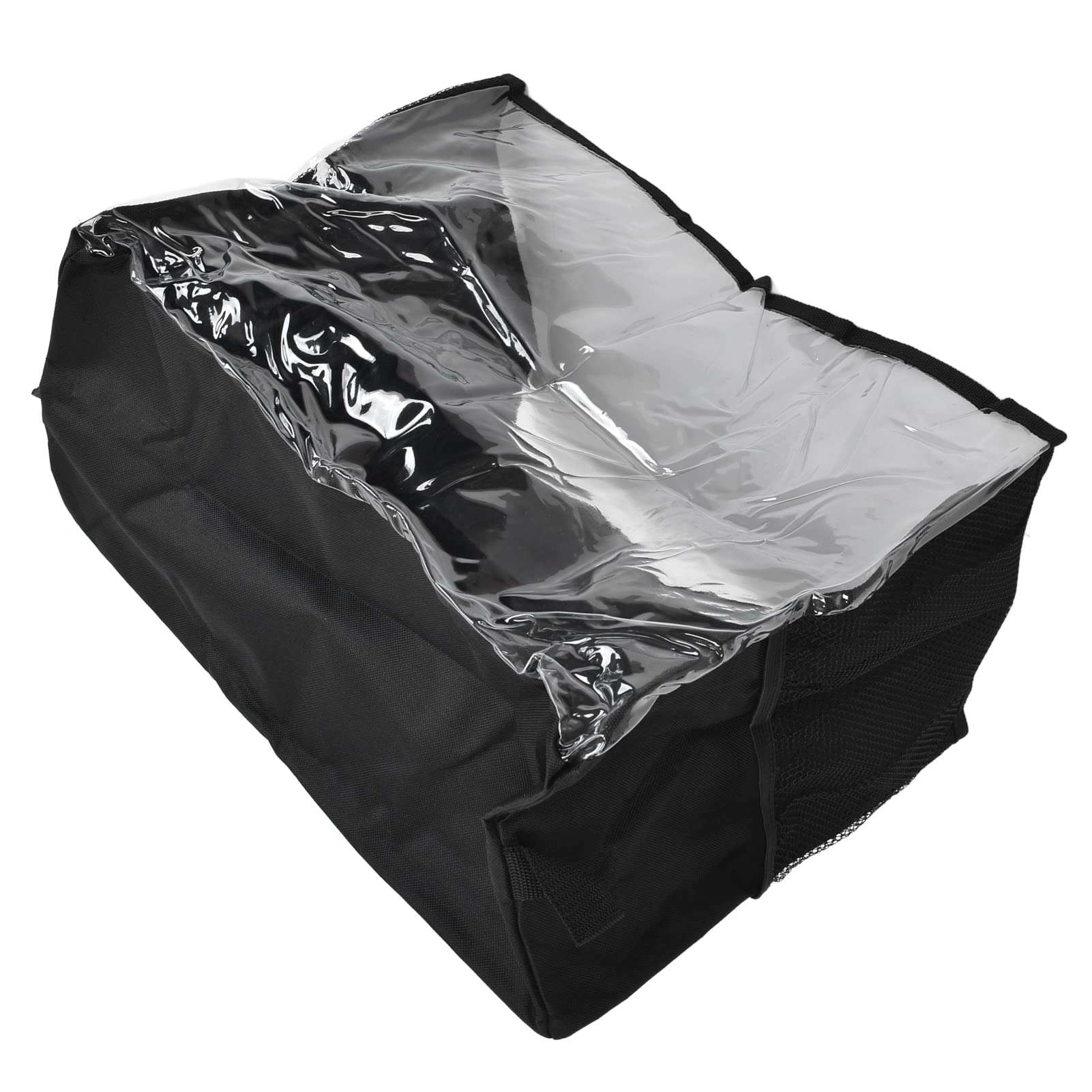 Set of 2 Sewing Machine Storage Bag, Durable 600D Oxford Cloth Transparent PVC Sewing Machine Cover for Cloth Shop for Home 1