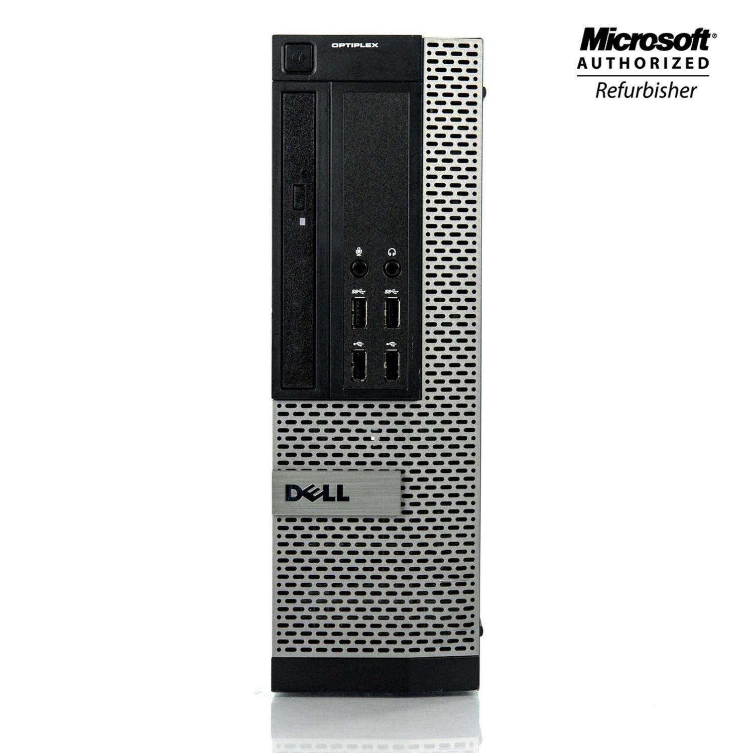 Dell Optiplex 7020 SFF Business Desktop Computer - Quad Core Intel i7 4770 3.4 GHz, 16GB RAM, 256GB SSD, DVD-ROM Drive, Keyboard, Mouse, WiFi, Windows 10 Home(Renewed) 2