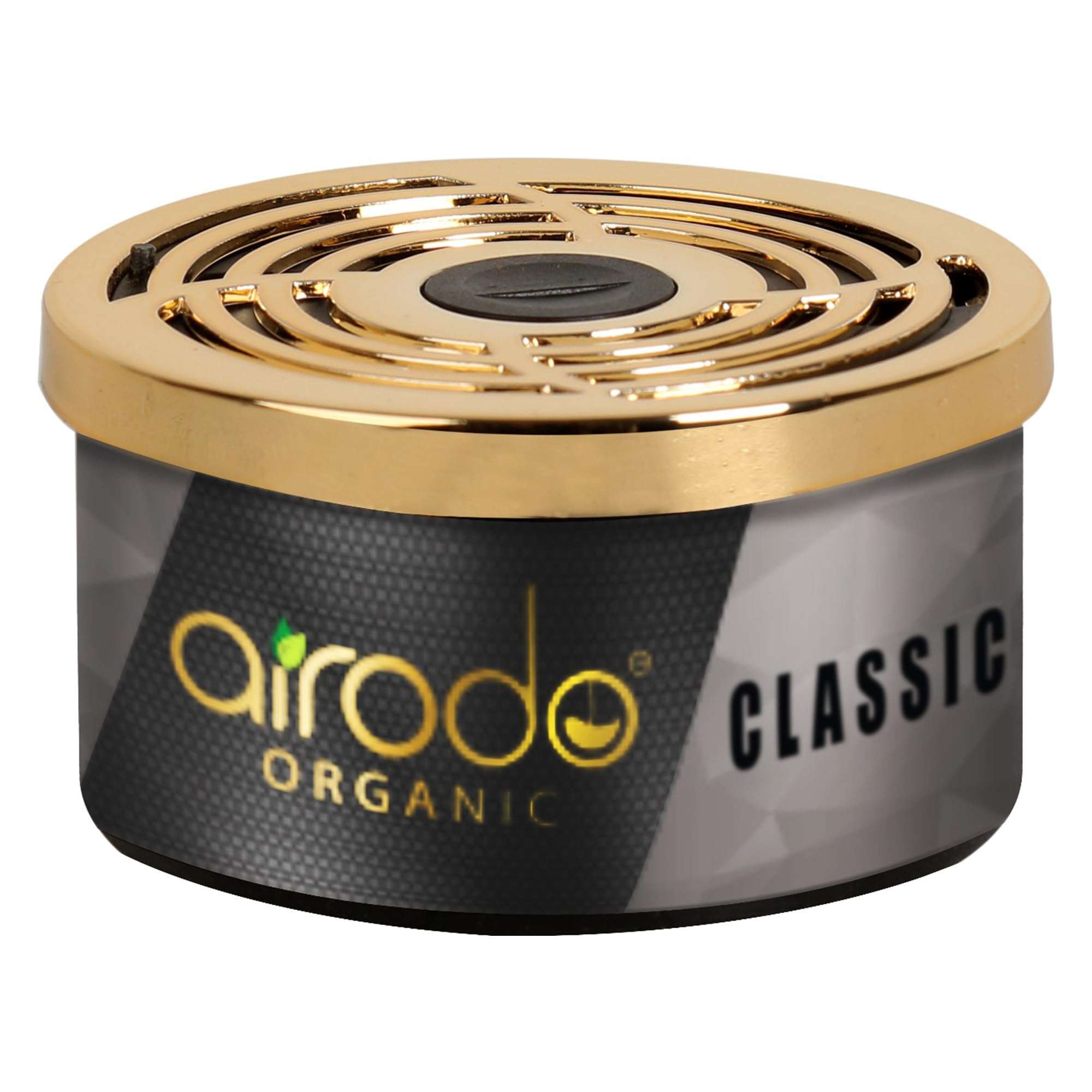 Airodo One Classic Organic Car Perfume, Strong Fiber Air Freshener to Freshen'up Your Car -,Car Accessories interior car perfumes and fresheners (50g with 2 Refill) 1