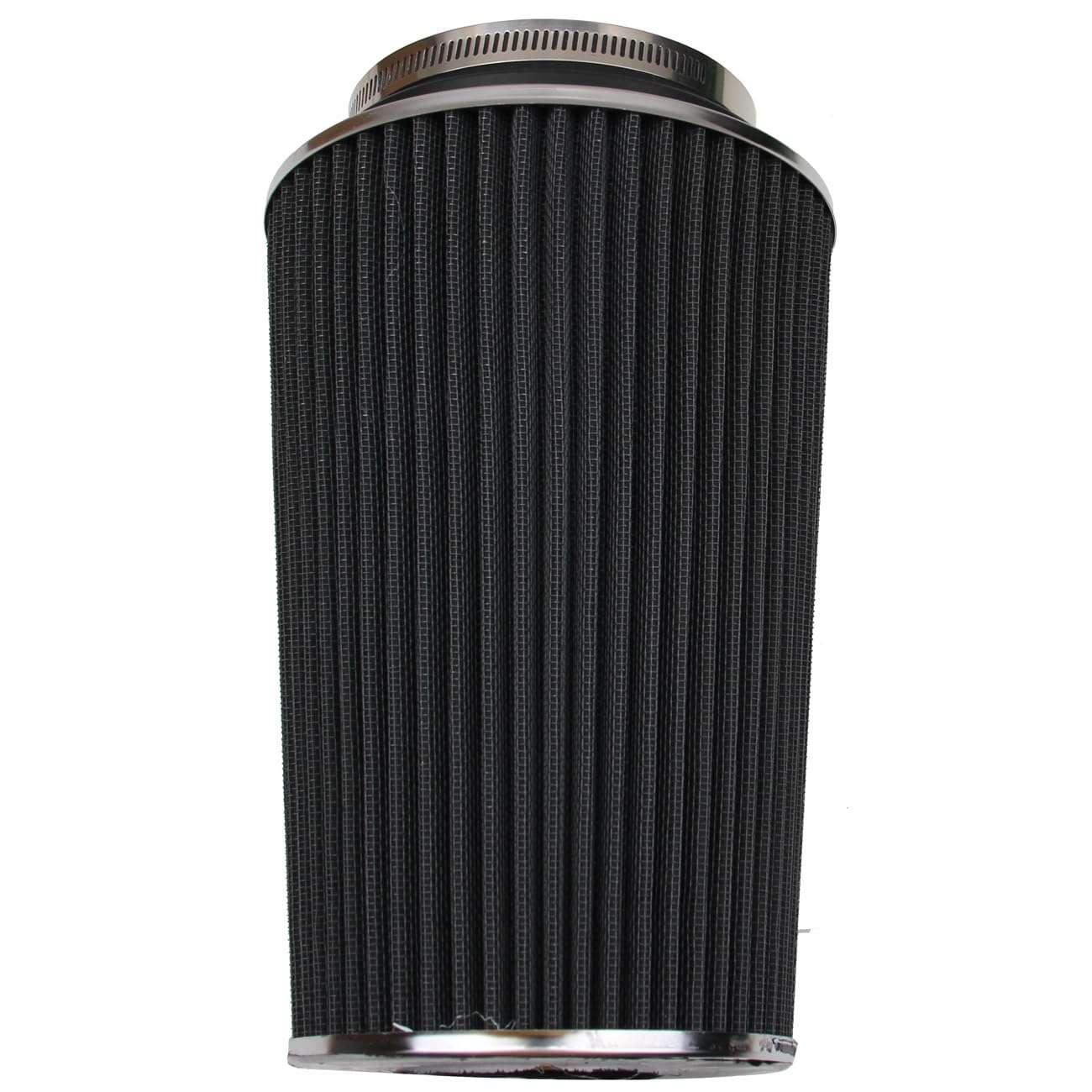 Goodbest New Air Filter Compatible With Universal Clamp-On Round Reverse Tapered Washable Filter 3 in/3.5 in/4 in Flange ID, 10.6 in (269 mm) Height, 6 in (152 mm) Base, 4.75 in (121 mm) Top, SPE-9731 3