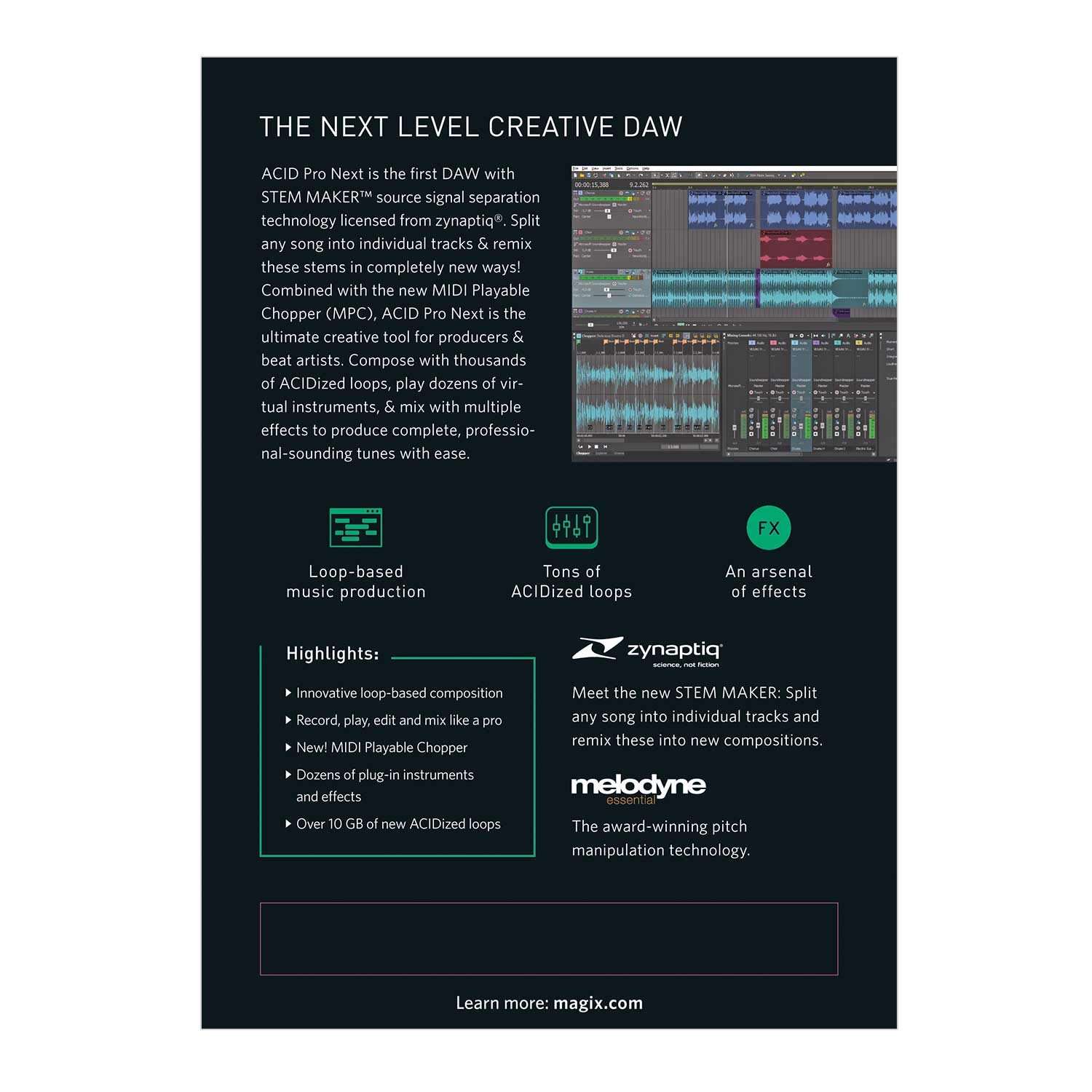 ACID Pro Next Suite [PC Download] 2