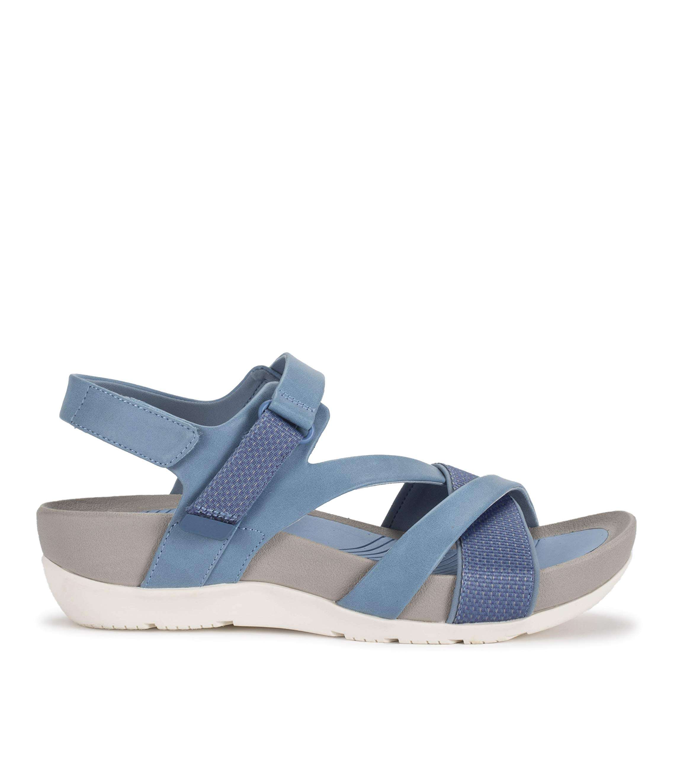 BareTraps ALAINA Women's Sandals & Flip Flops Denim Size 8.5 M (BT27884) 2