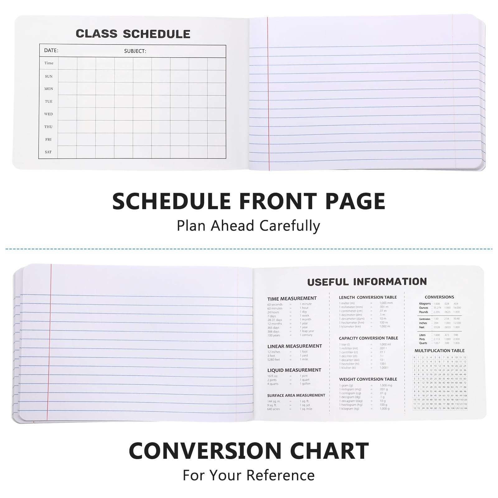 Resurhang 12 Pcs Jr. Composition Notebooks Marble Cover Half Size 4-7/8 x 7-1/2 Inches Composition Notebook 80 Sheets Mini Marble Notebooks Wide Ruled Assorted Primary Covers Notebook (Colorful) 4