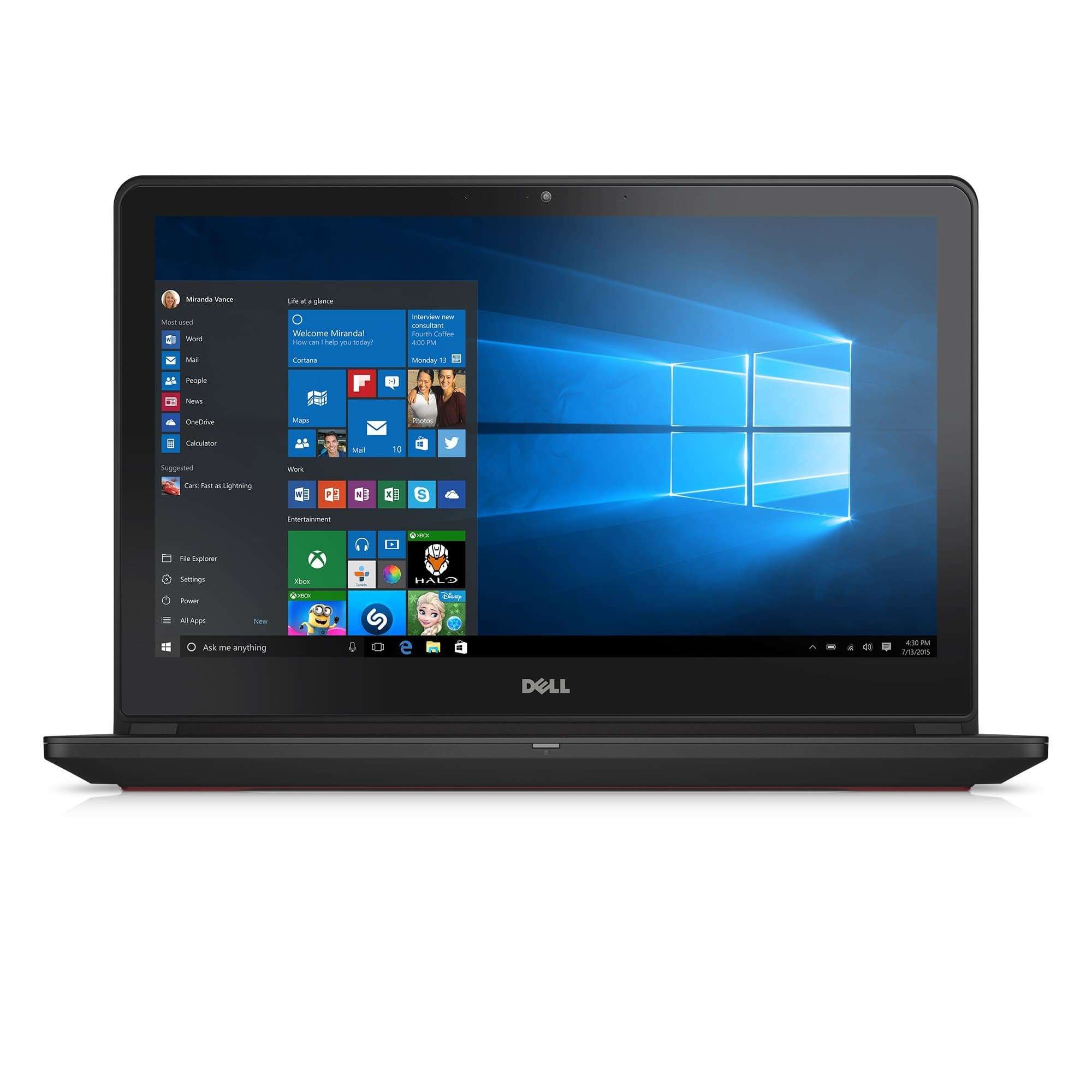 Dell Inspiron i7559-2512BLK 15.6 Inch FHD Laptop (6th Generation Intel Core i7, 8 GB RAM, 1 TB HDD + 8 GB SSD) NVIDIA Gaming GeForce GTX 960M (Renewed)
