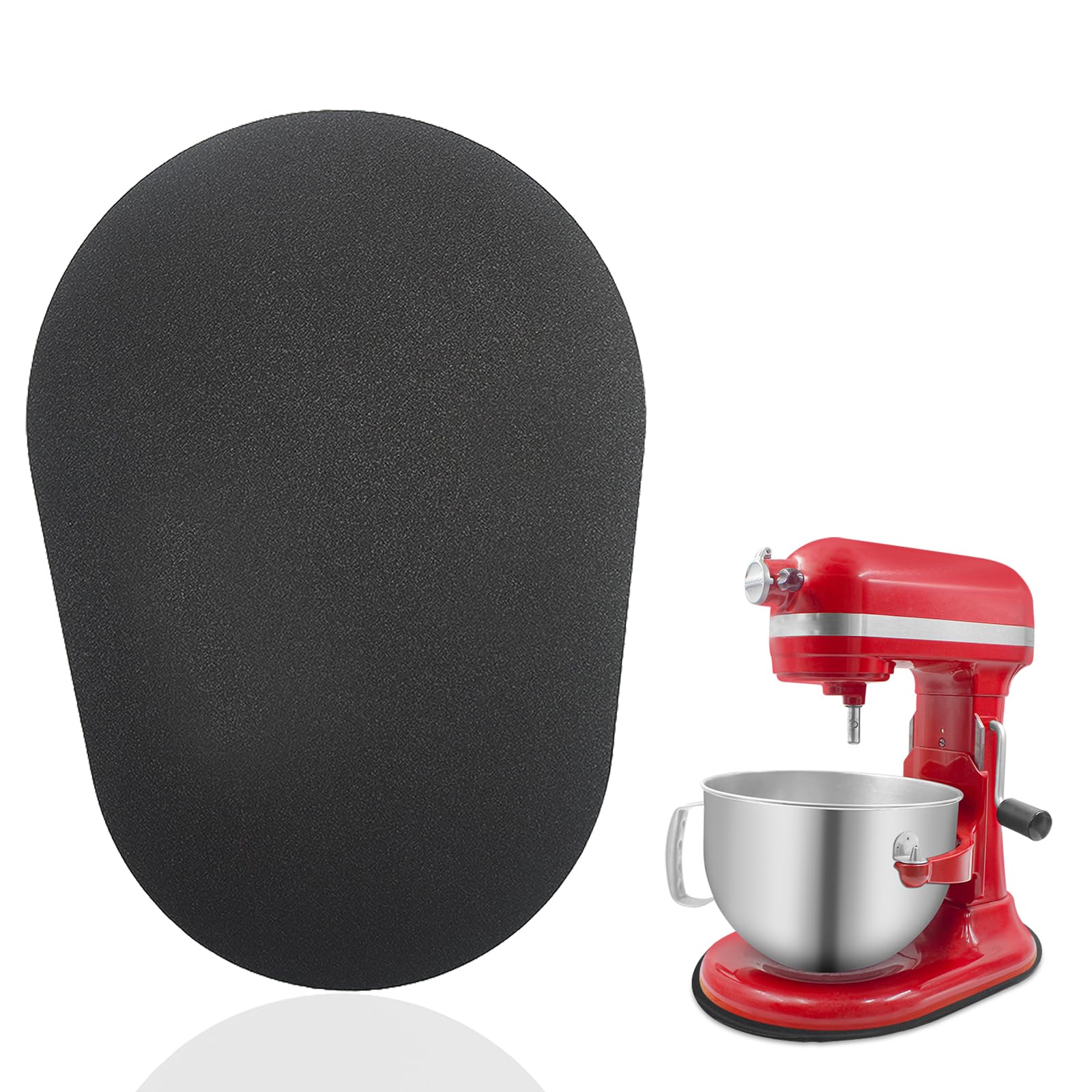 for Kitchen Aid 5-8 Qt Bowl Lift Stand Mixer Slider Mat, Mixer Sliding Tray for Kitchen Aid Accessories and Attachments, Countertop Storage, Upgraded Material