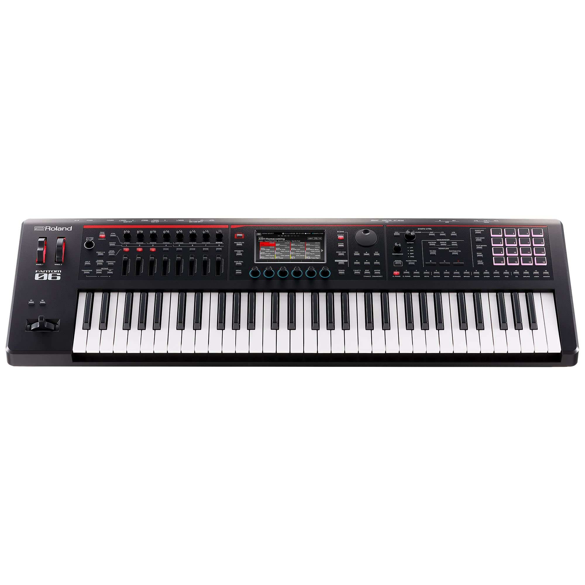 Roland Fantom-06 Workstation Keyboard 3