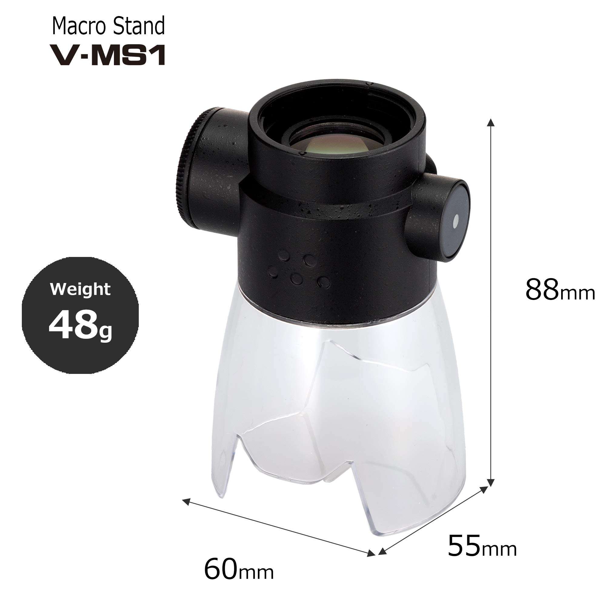 PENTAX V-MS1 Monocular Macro Stand with LED Light for PENTAX VM6X21 When Attached to The monocular, You can use it as a Microscope for 18x Magnification - Perfect for observing Microscopic Detail 2