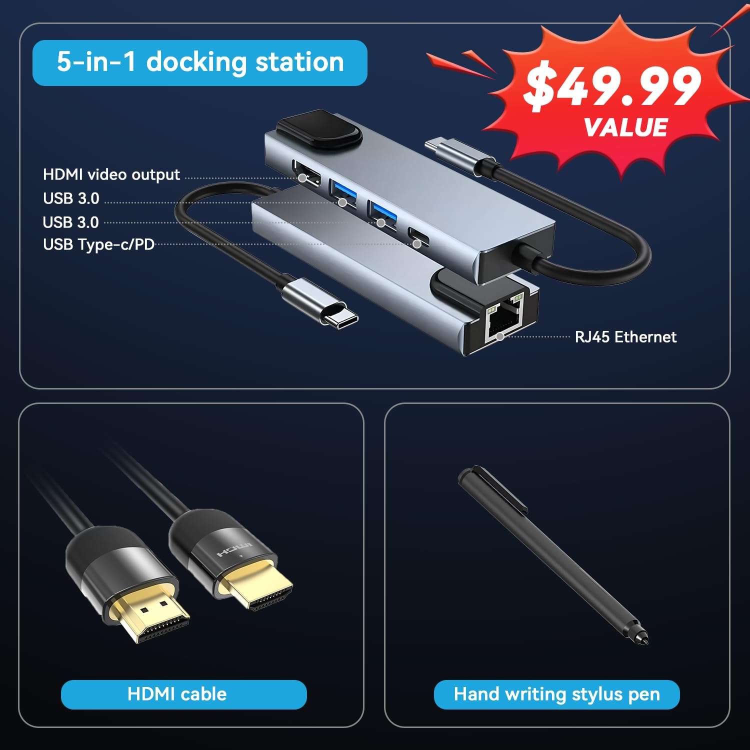 Lenovo IdeaPad 5 2-in-1 Laptop, 16" WUXGA Touchscreen, Ryzen 5 8645HS (Beats i7-1355U), 16GB DDR5, 1TB PCIe SSD, WiFi 6, FP Reader, Backlit KB, Keypad, Type-C/DP, 3-in-1 Essential Bundle, Win 11 2