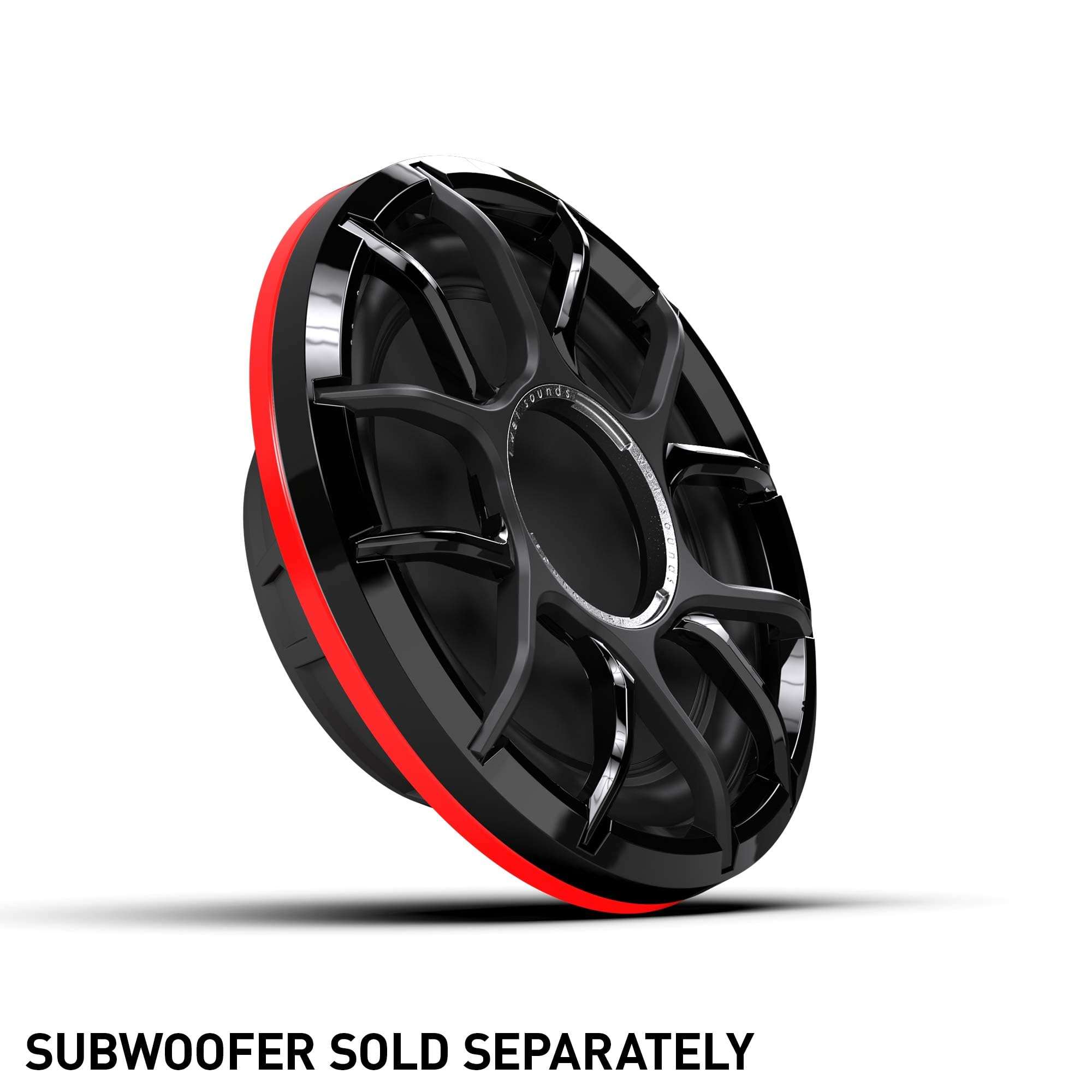 Wet Sounds Zero Series - ZERO-12-S4-XZ-B Black 12" Zero Series 4-OHM Marine Subwoofer with Wet Sounds LED KIT 12-RGB ZR - RGB LED Ring Kit for Zero Series 12" Subwoofers - Sold Individually 6