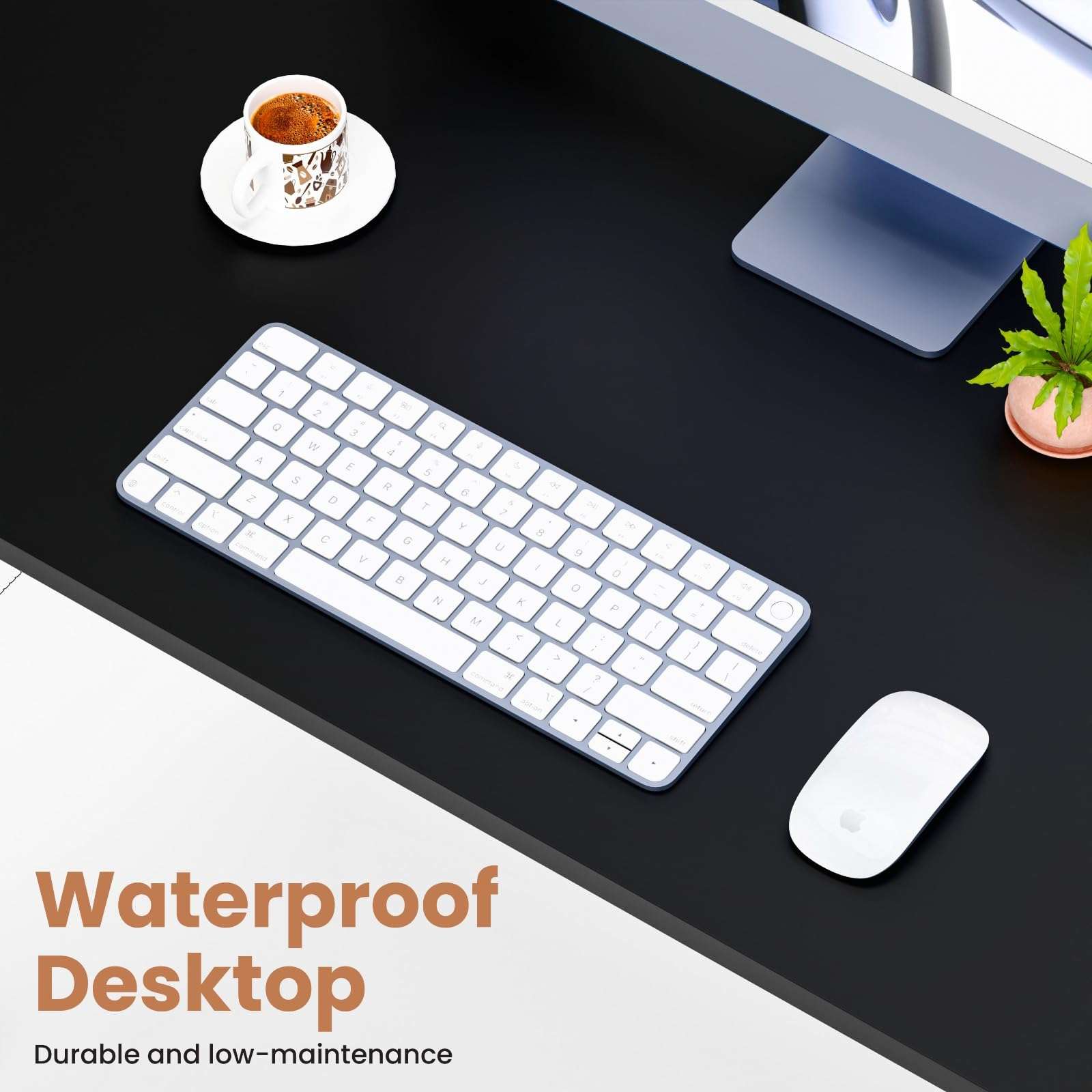 WONDWILD Office Computer Table for Home/Writing Desk for Office/Folding Table for School/Folding Study Table/Work from Home Multipurpose Table (BBLACK) 6