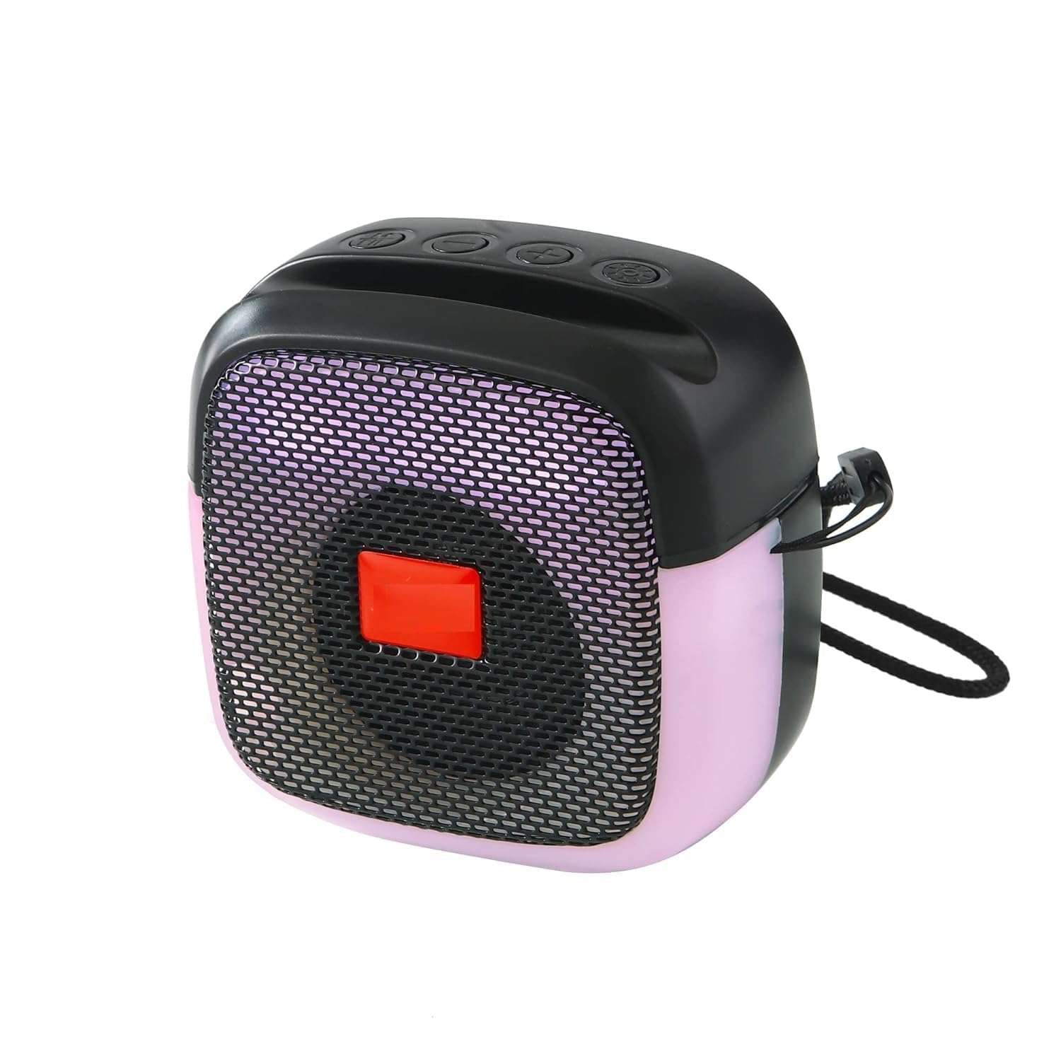 DZ09 M424SP (Portable Bluetooth Speaker) Dynamic Thunder Sound with Disco LED 5 W Bluetooth Speaker(Black) 1