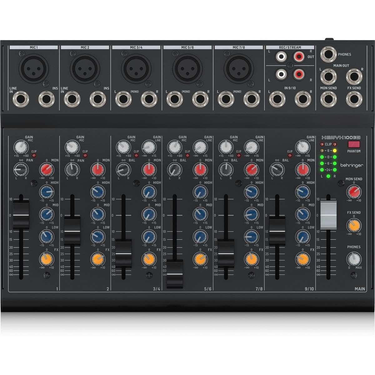 Behringer XENYX 1003B Premium Analog Mixer with 5 Mic Preamps 1