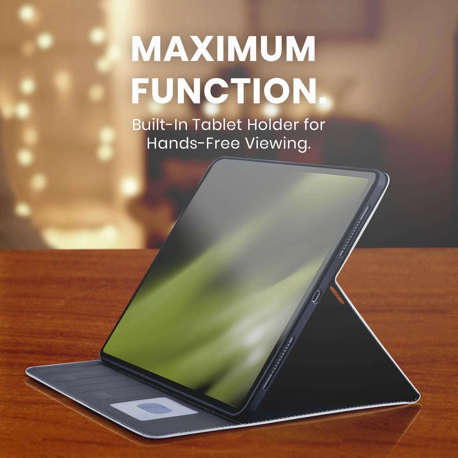 Head Case Designs Officially Licensed Peanuts Autumn Charlie Brown Leather Wallet Case Compatible with Apple iPad 10.9 2022/2025 3