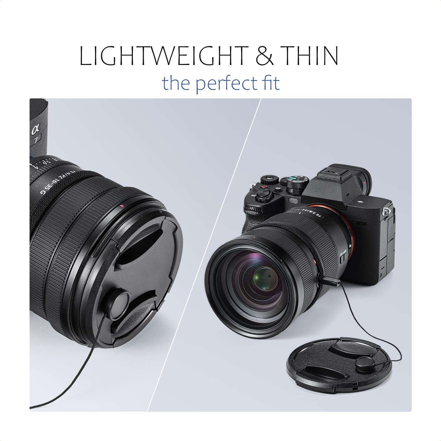 Lens Cap for Nikon AF-S NIKKOR 24-70mm f/2.8G ED (Includes Cap Holder) 5