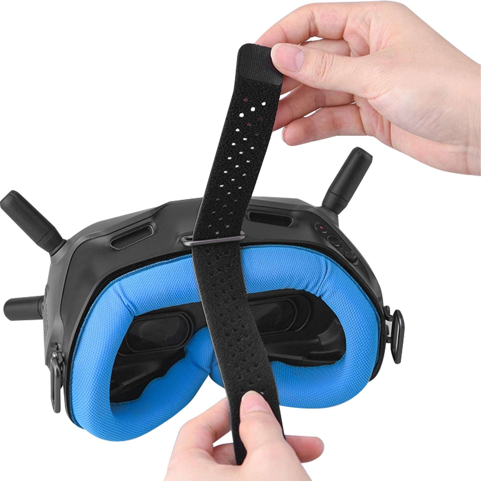 FPV Glasses Strap, Easy Install FPV Glasses Headband for Strap Replacement for FPV(grey) 3