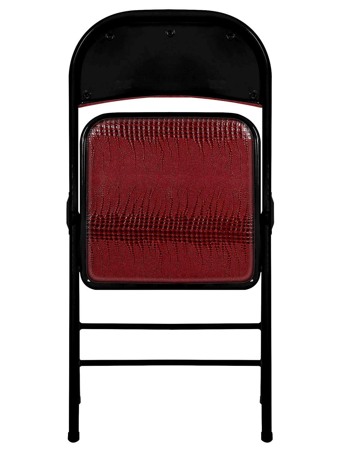 Story@Home Folding Chairs Portable Foldable Dining Chairs Home Office Student Study Chair, Black and Brown 6