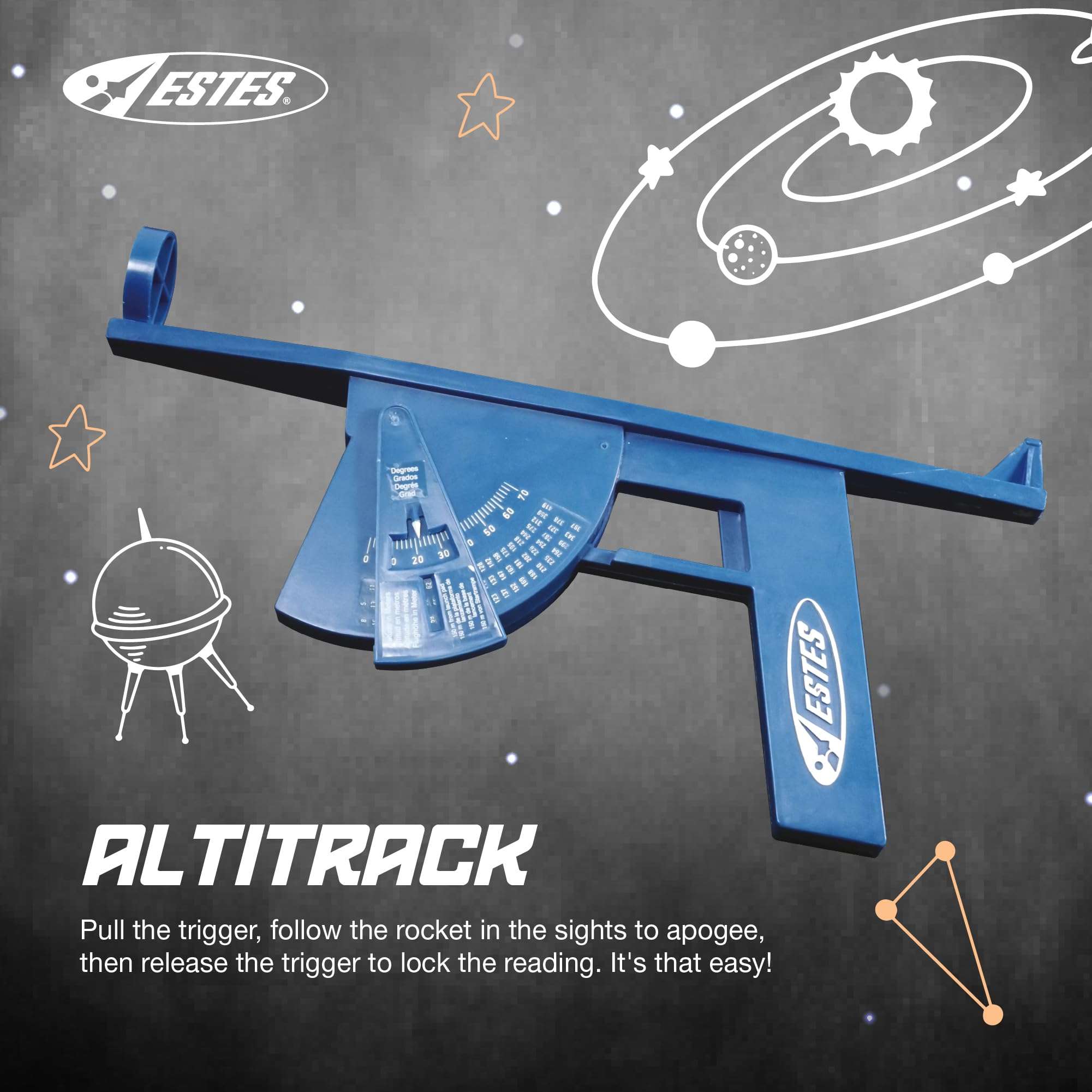 Estes 2232 Altitrack, Model-Rocket Altitude-Tracker Device, Rocket Model Kit Accessories for Ages 10+ 2