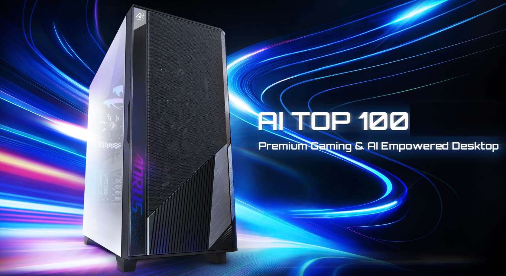 GIGABYTE AI TOP 100 AI PC Workstation (Intel Ultra 9-285K, GeForce RTX 5090 32GB, 128GB DDR5, 2x8TB PCIe SSD (16TB), 2 Thunderbolt 5, Win 11 Pro) w/MS 365 Personal, DKZ USB Port Expander 4