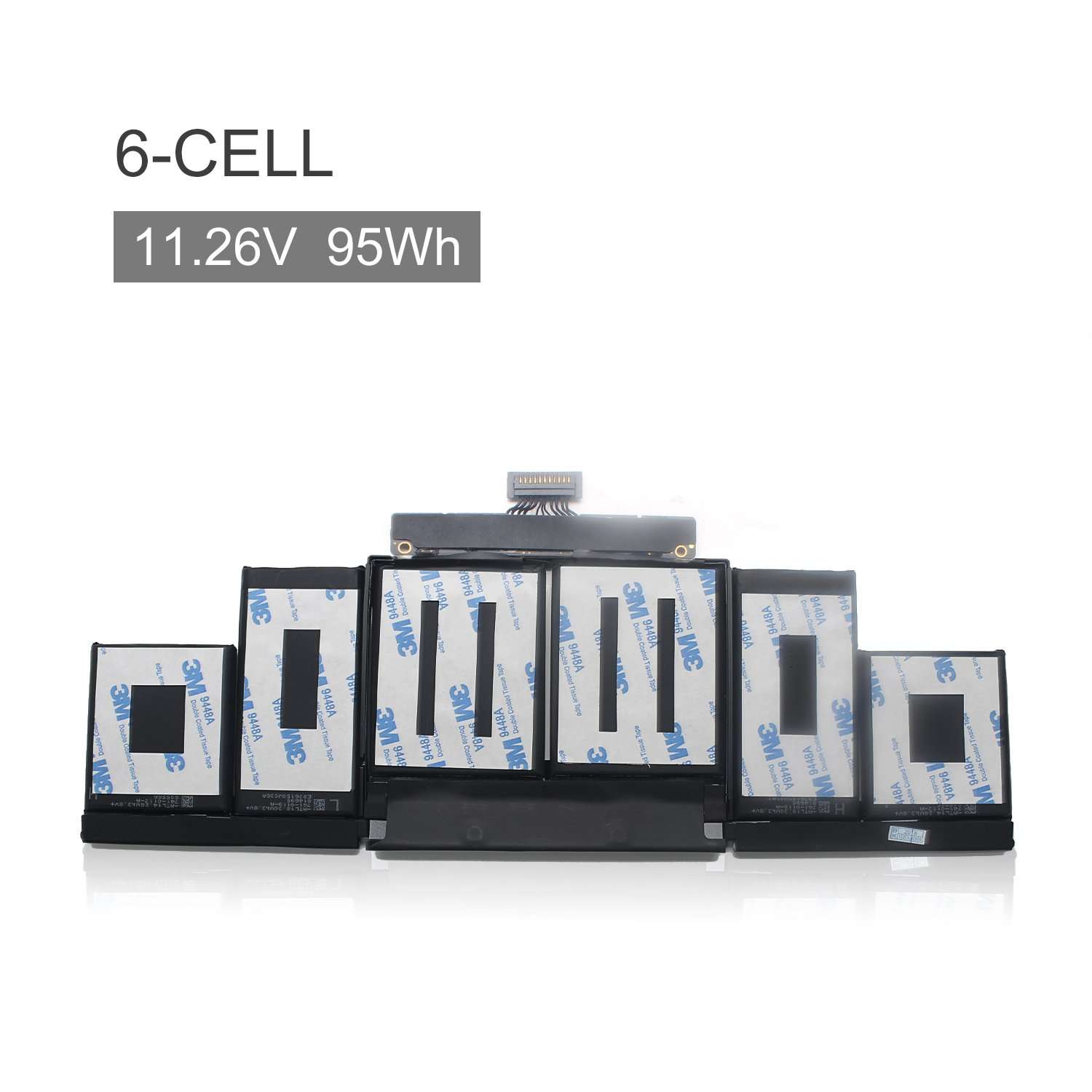 SWEALEER A1494 Laptop Battery Compatible with A1398 MacBook Pro 15 inch Retina Notebook (Only fit Late 2013 Mid 2014 Version) Replacement ME293 ME294 [Li-ion 6 Cell 11.26V 95Wh A1494] 5