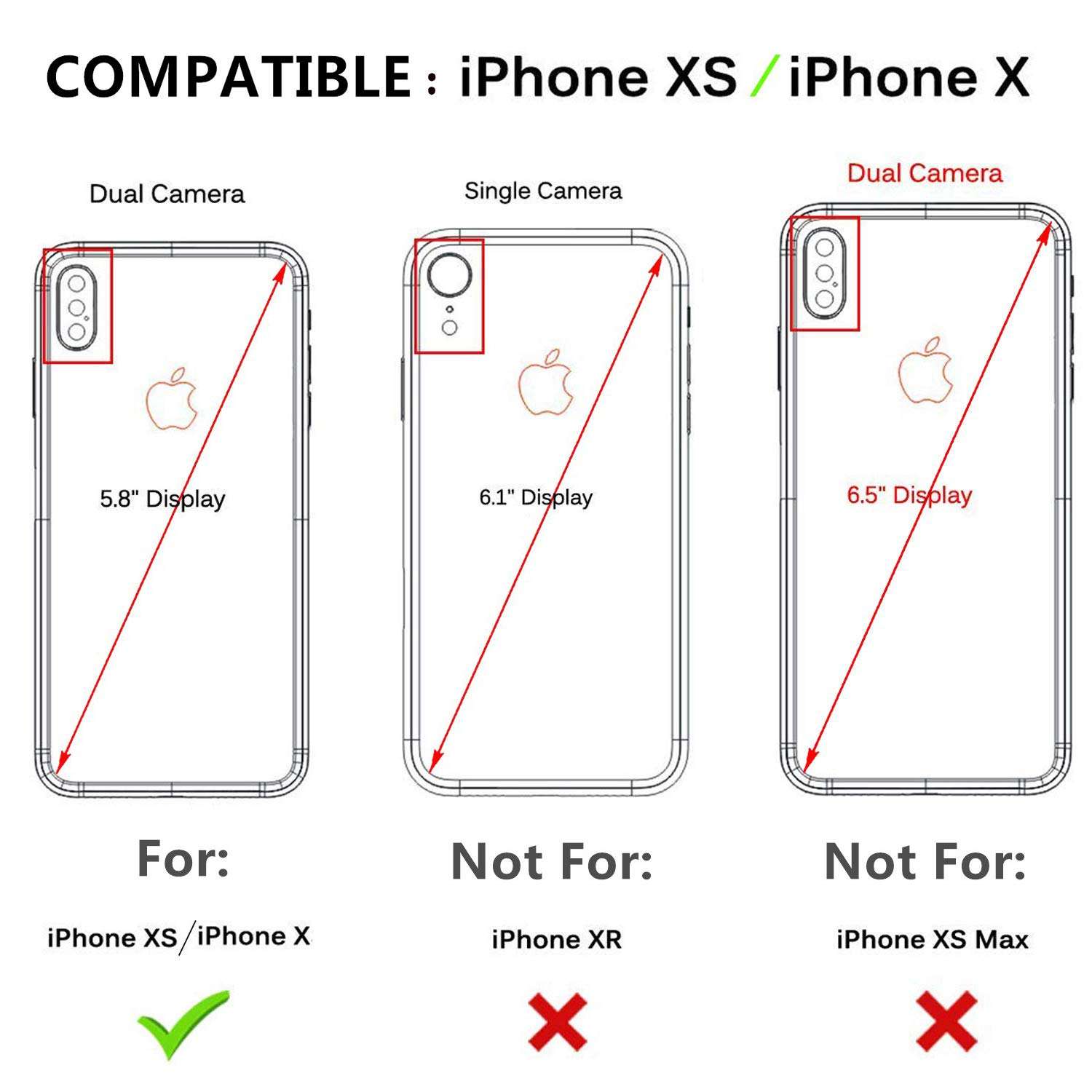 WenBelle for iPhone Xs/iPhone X Case, Stand Feature,Double Layer Shock Absorbing Premium Soft PU Color Matching Leather Wallet Cover Flip Cases for Apple iPhone Xs/X 5.8 inch (Yellow) 2