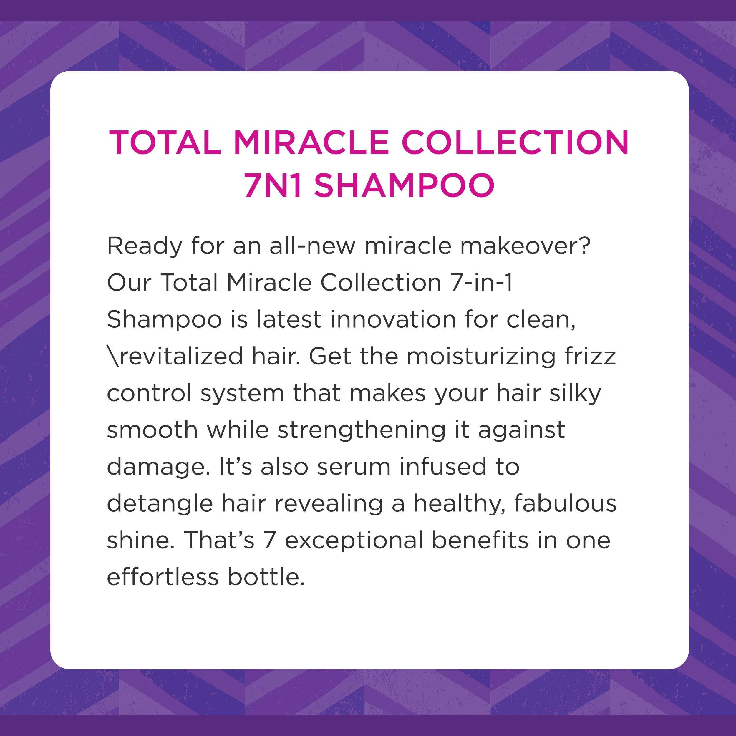 Total Miracle Collection 7N1 Shampoo 26.2 fl oz 6